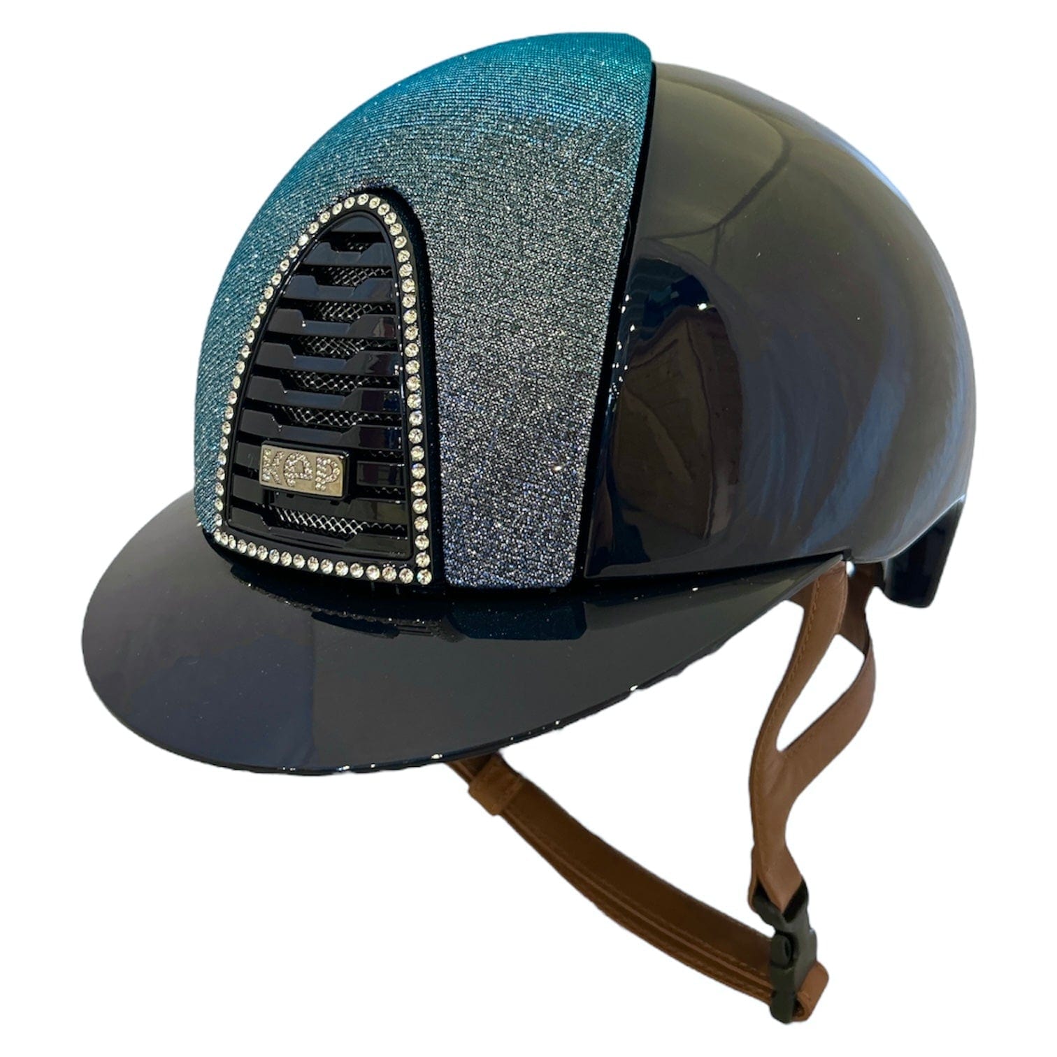 KEP Cromo 2.0 Polish Blue with Galaxy Light Blue Front Insert & Crystal Frame