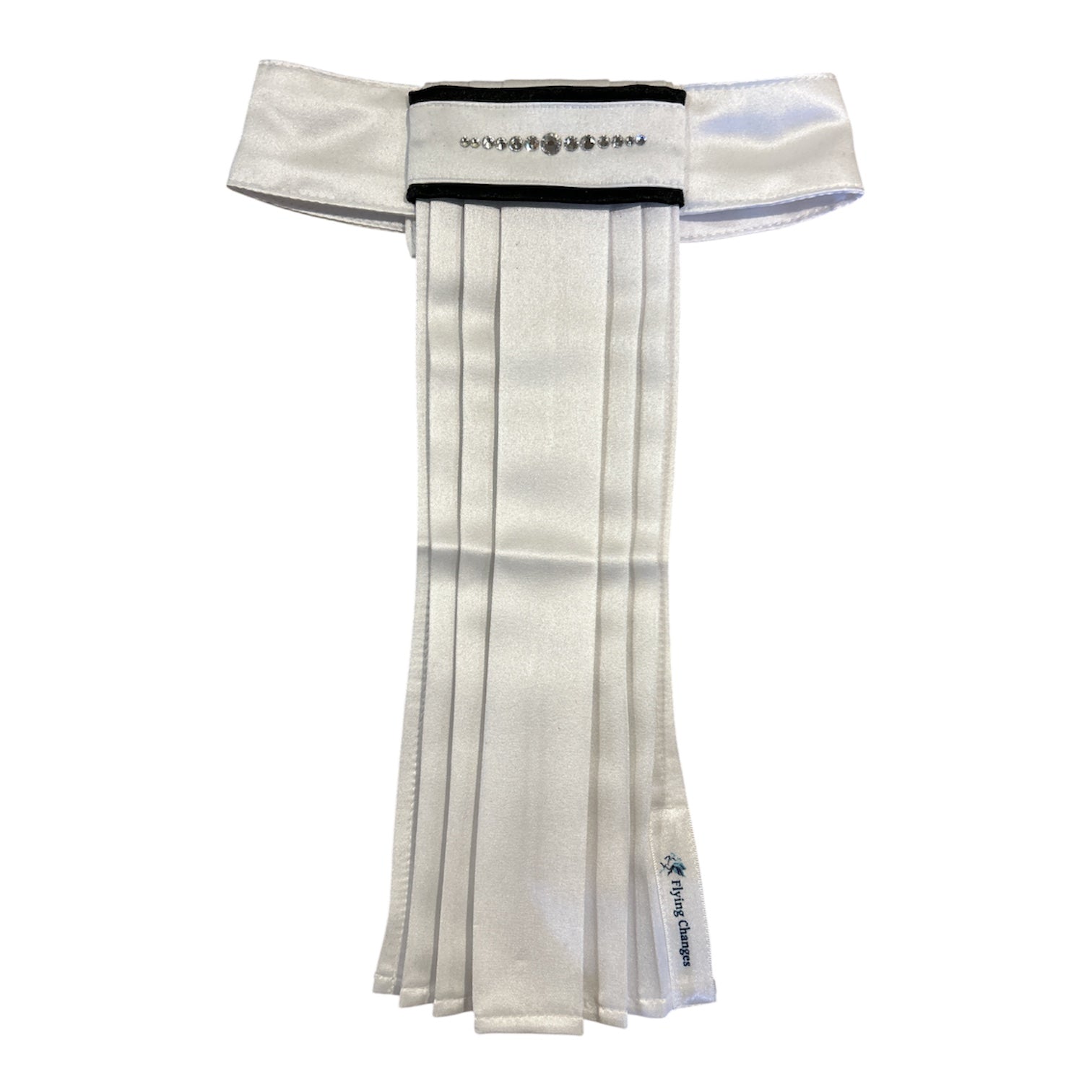 Flying Changes French Style Stock Tie - Black