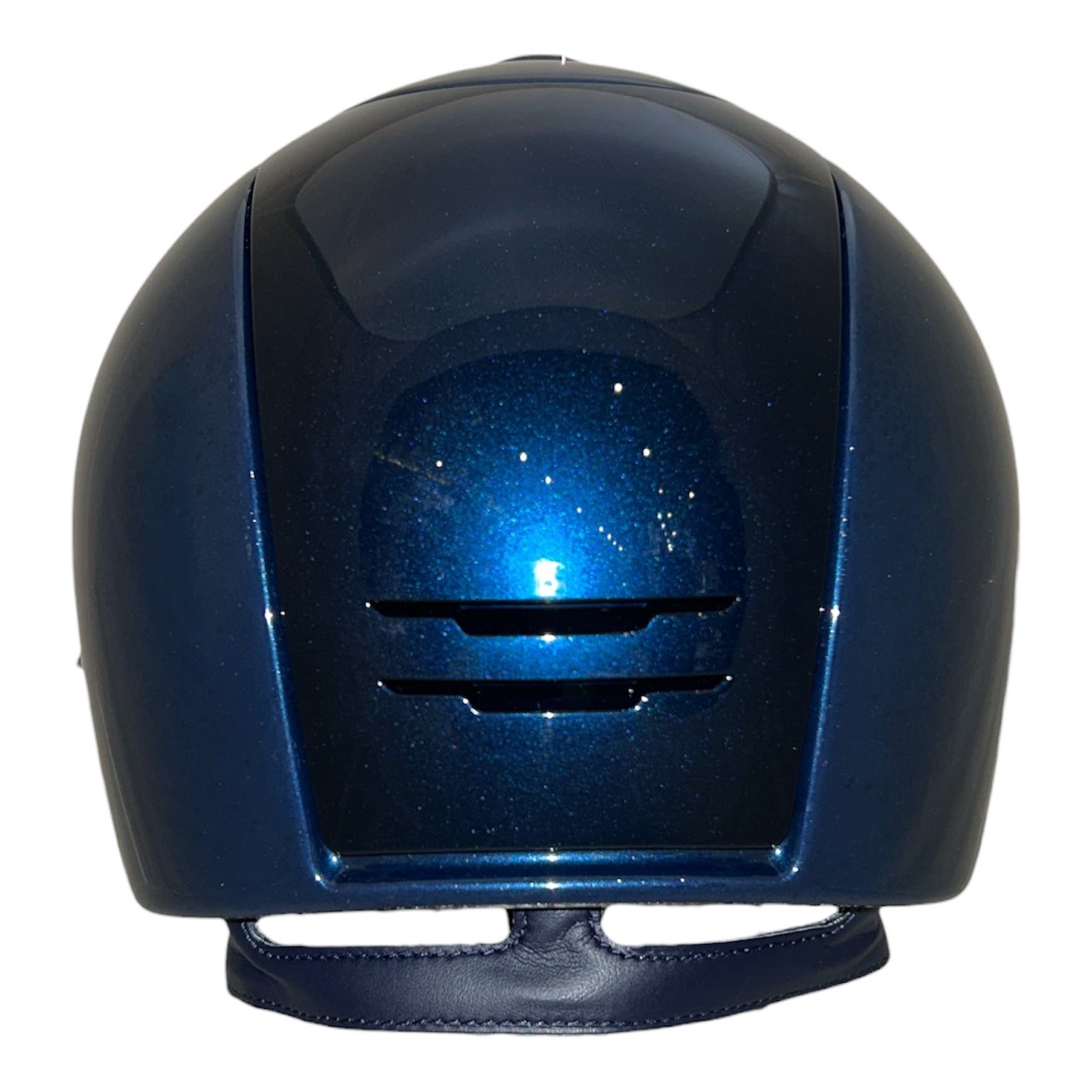 KEP Cromo 2.0 Polo Brim Shine Blue with Star Blue Front Insert Helmet