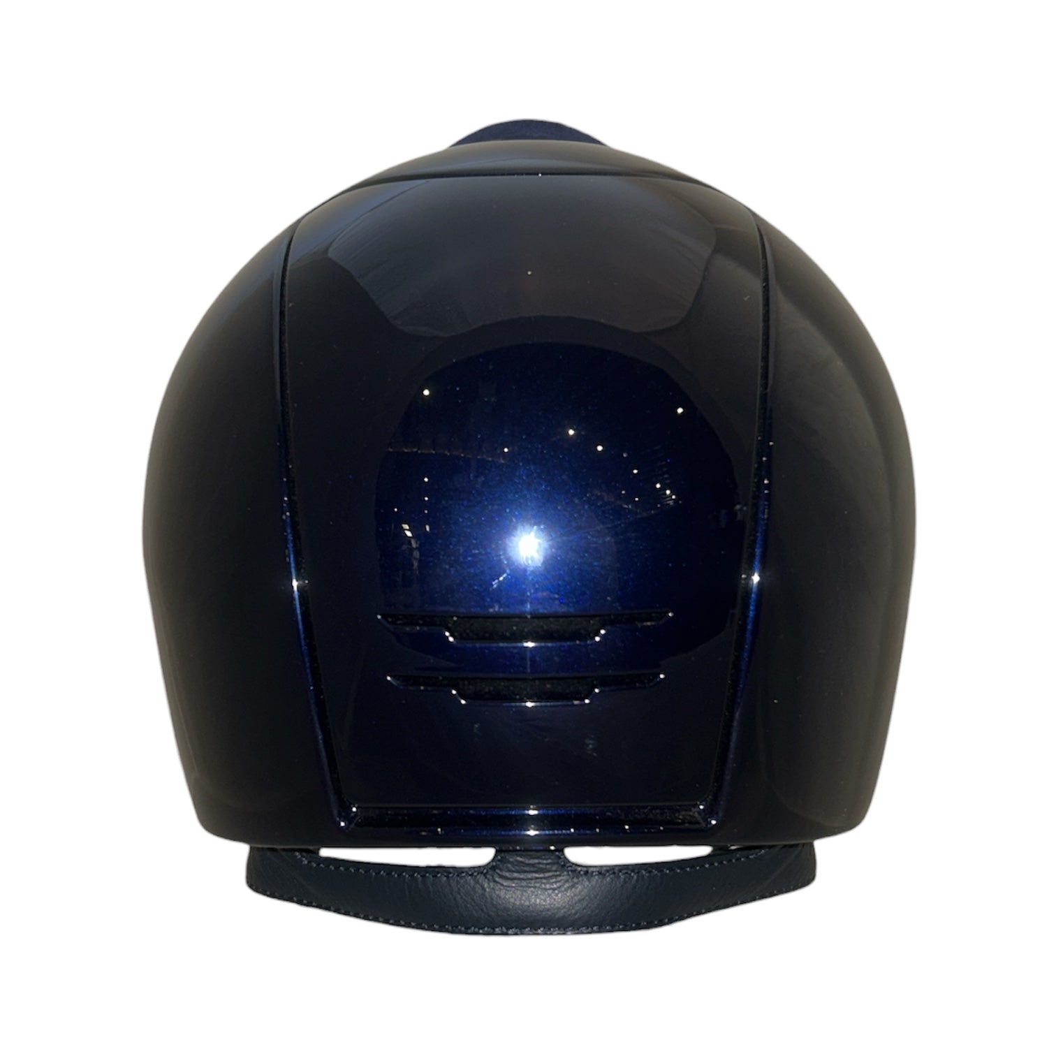 KEP Cromo 2.0 Polish Blue with Nebula Blue and Silver Front Insert Helmet