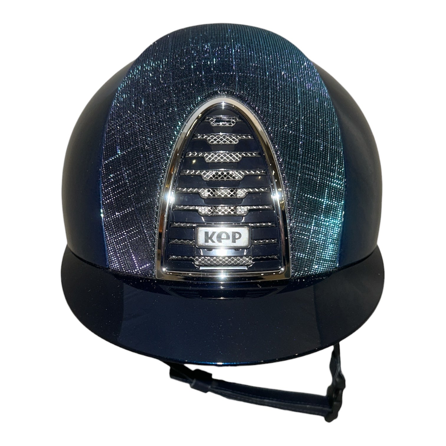 KEP Cromo 2.0 Shine Blue with Galassia Blue Front Insert Helmet