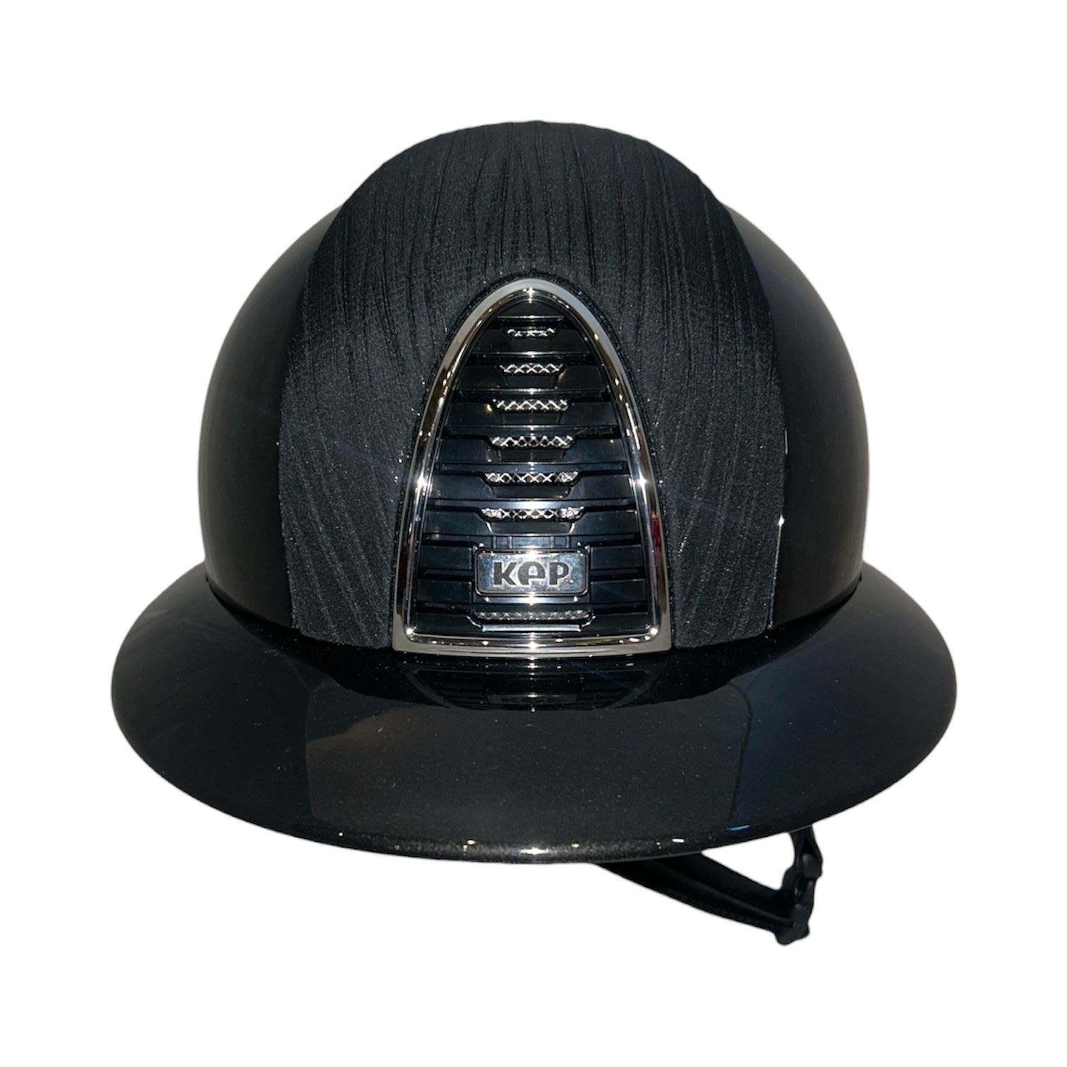 KEP Cromo 2.0 Polo Brim Polish Black with Vesna Black Front Insert Helmet