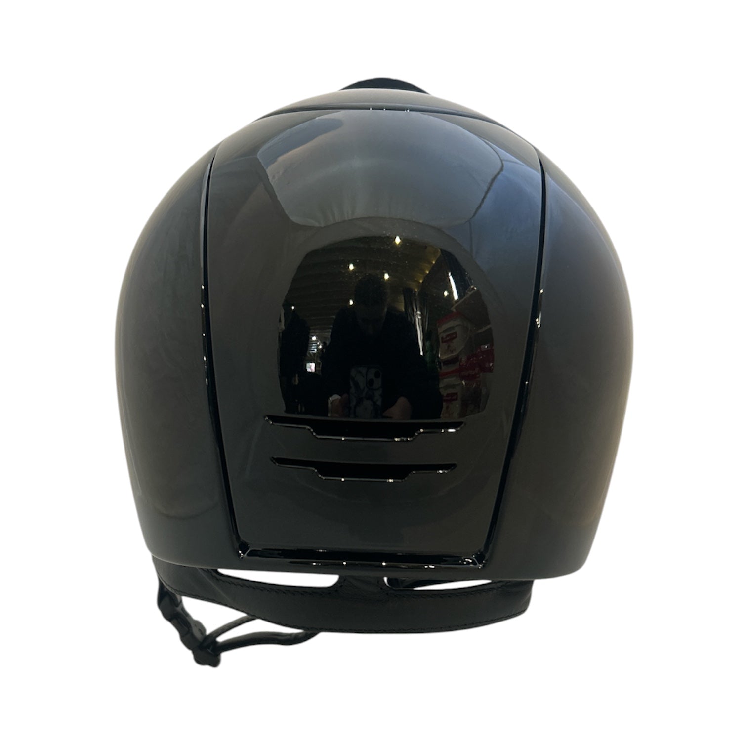 KEP Cromo 2.0 Polish Black with Nebula Black and Silver Front Insert and Black Crystal Frame Helmet