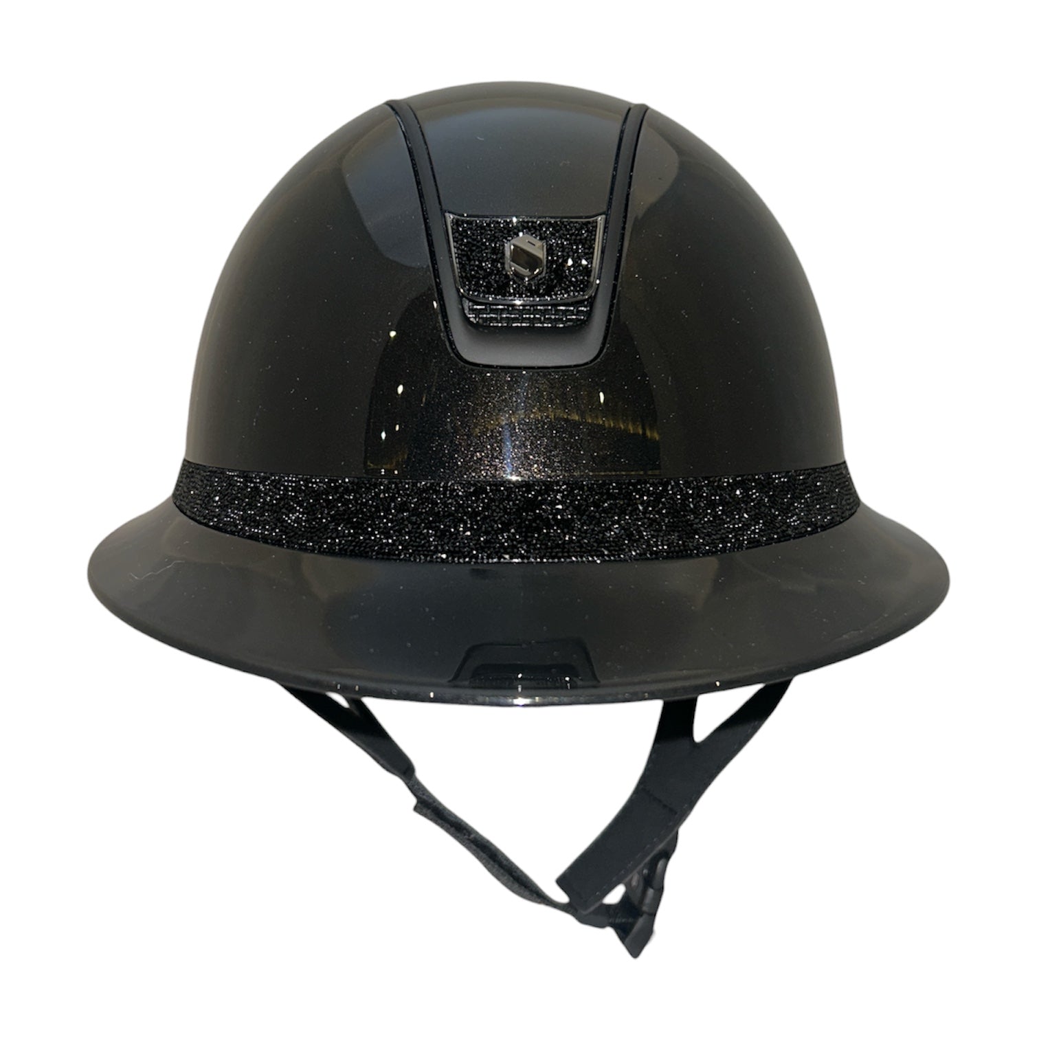 Samshield 2.0 Miss Shield Black Glossy with Ultra Fine Rock Frontal band and Blazon, and Matte Trim