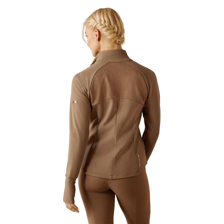 Ariat Ladies Bellatrix Full Zip Sweatshirt - Brown