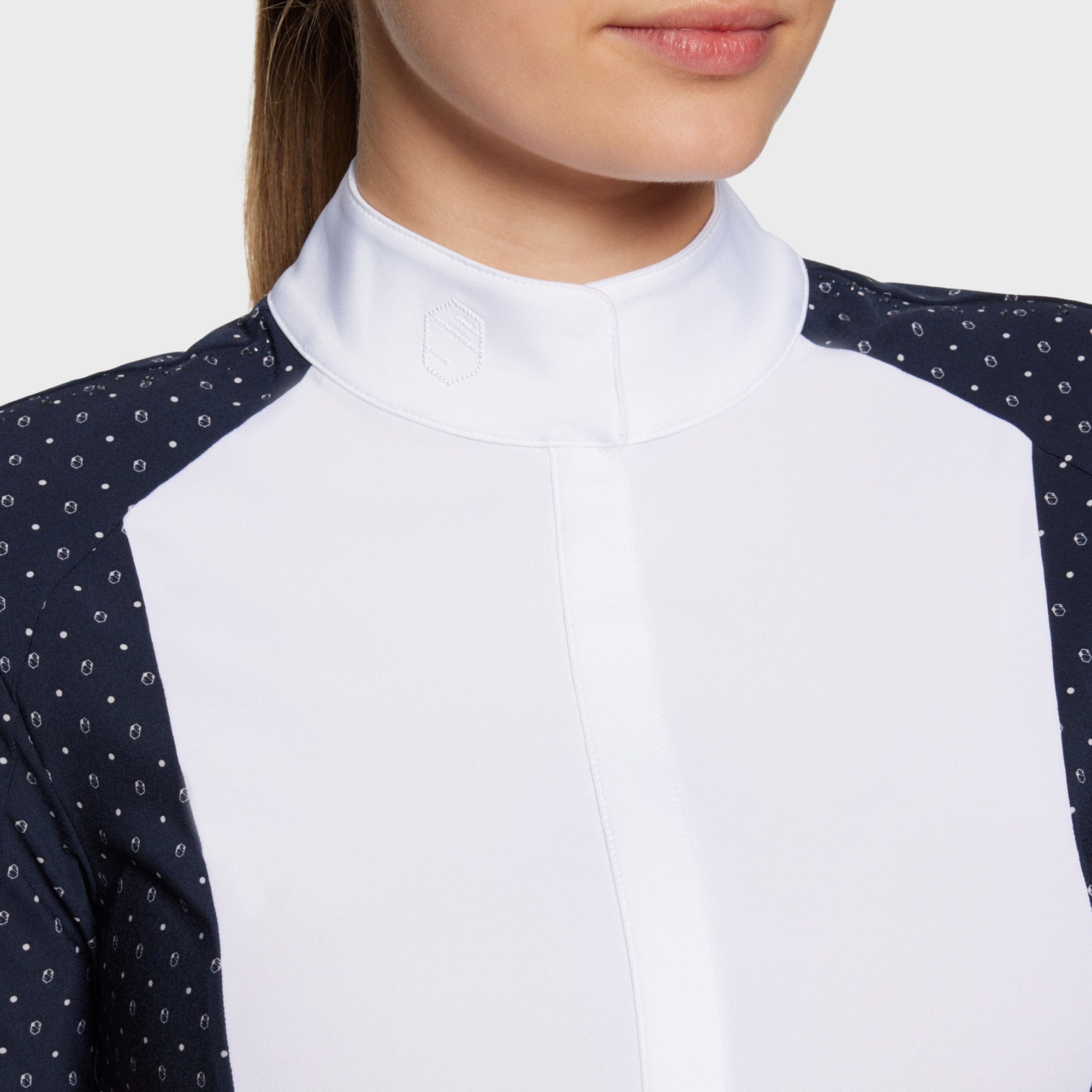 Samshield Gretta Short Sleeve Show Shirt - Navy Blazon