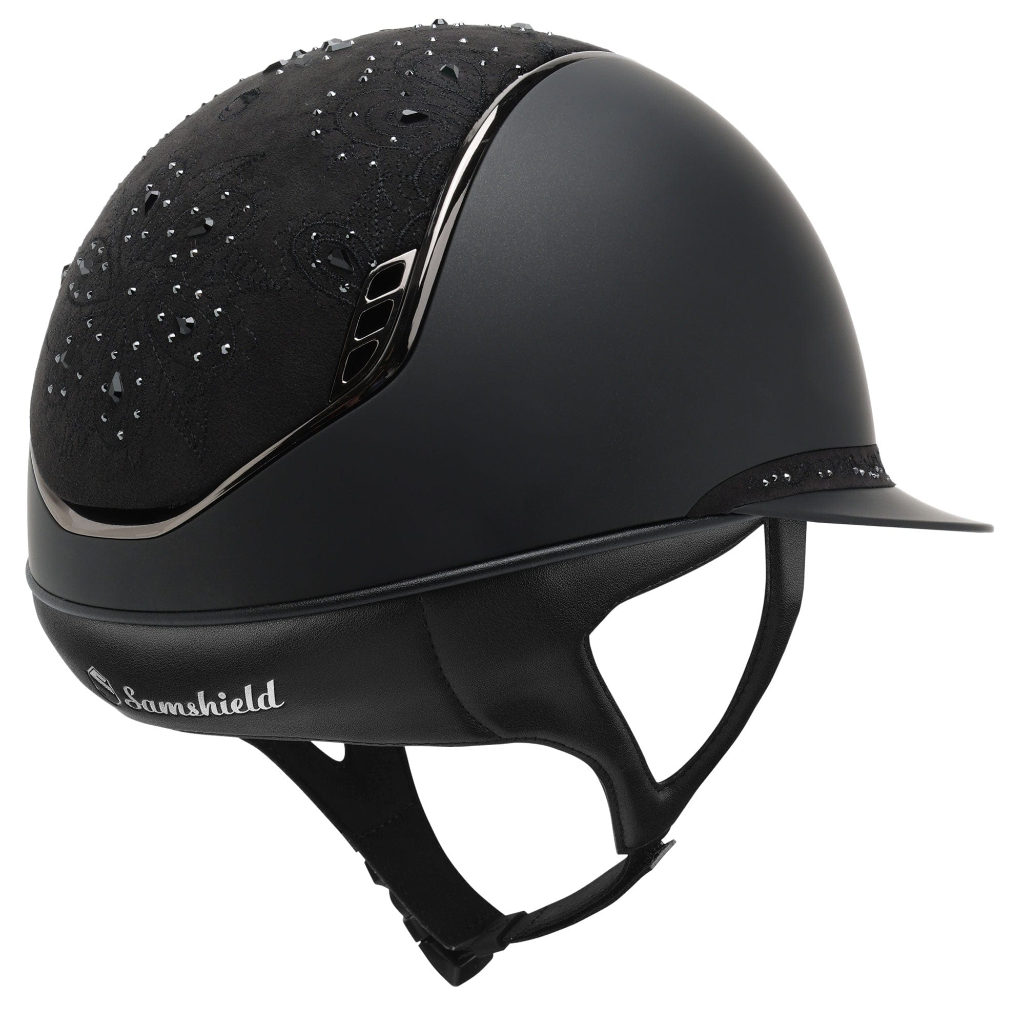 Samshield 2.0 Miss Shield Crystal Bloom Shadowmatt Helmet black