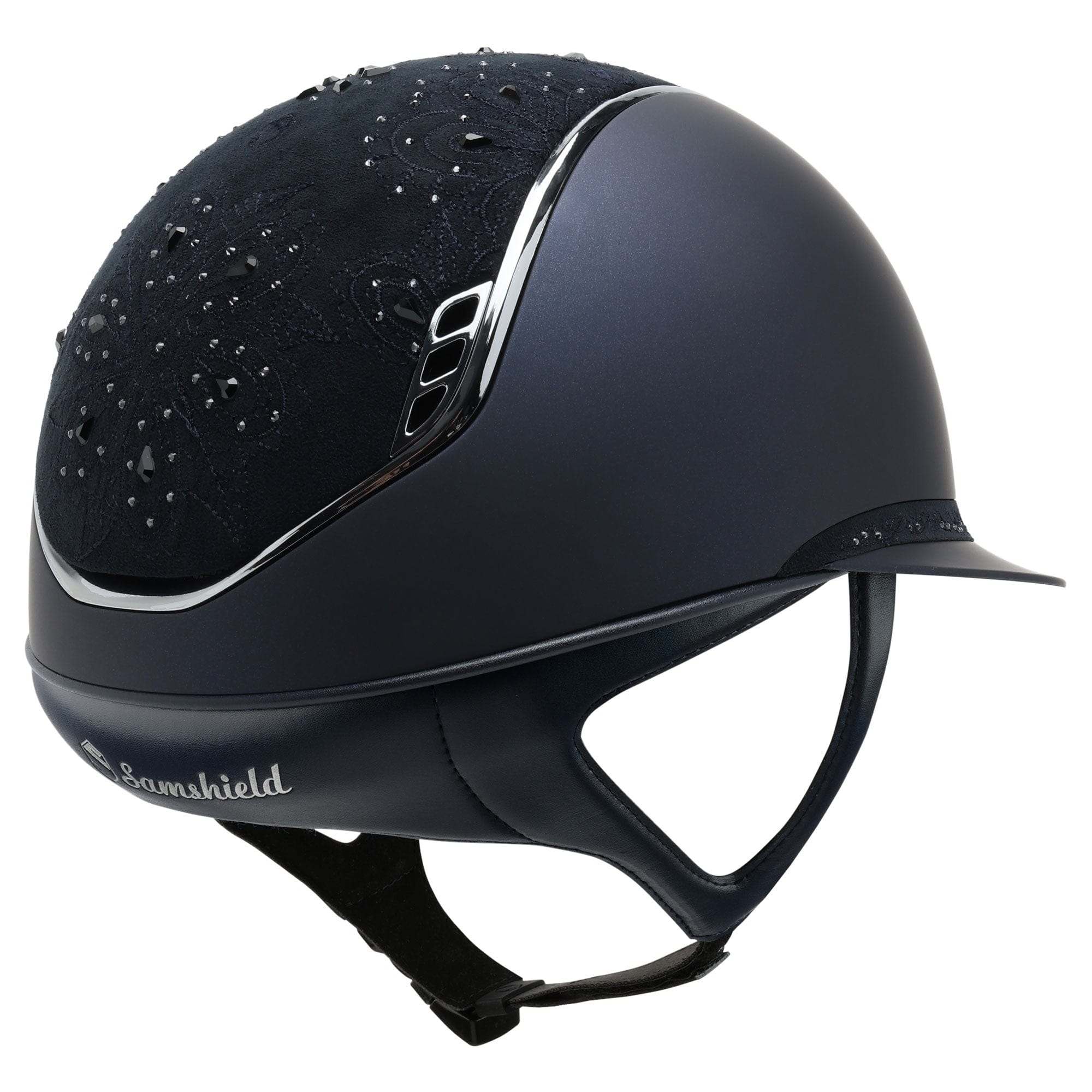 Samshield 2.0 Miss Shield Crystal Bloom Shadowmatt Helmet blue