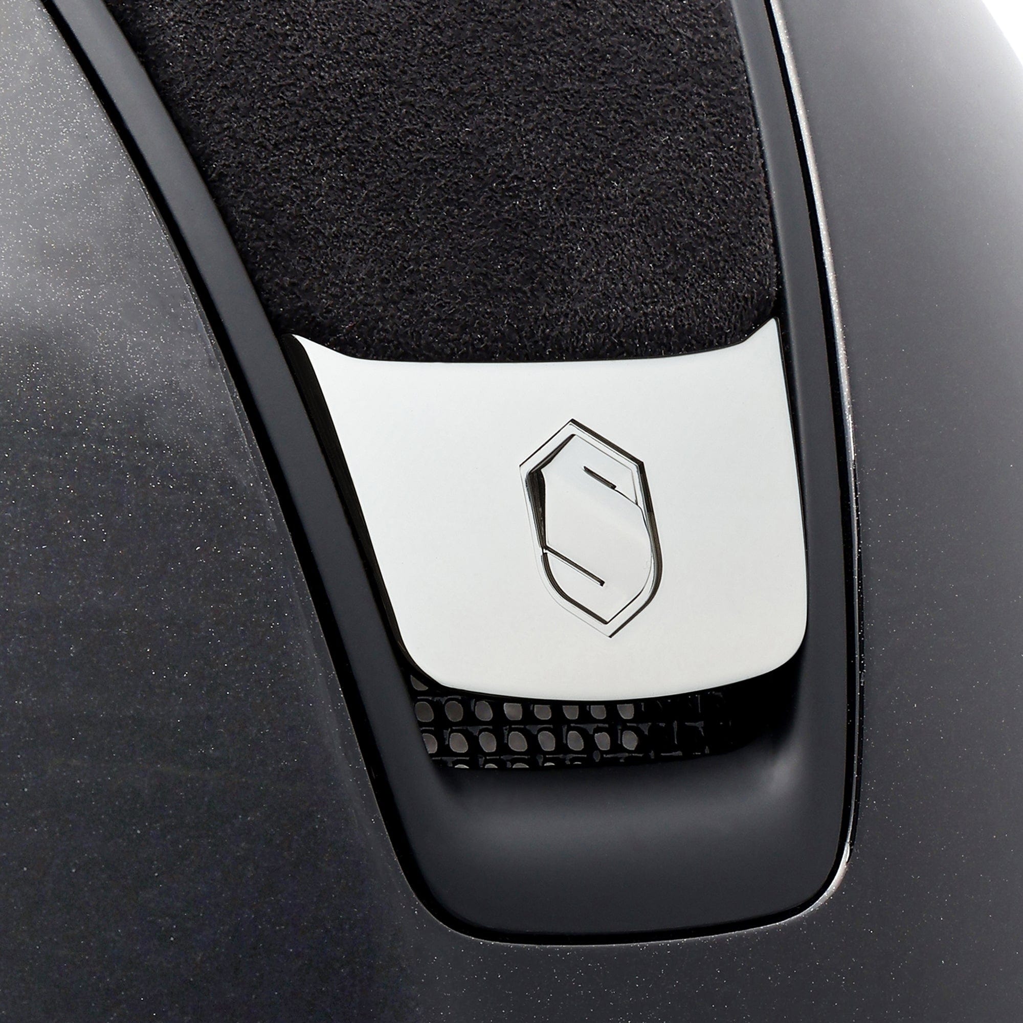 Samshield 2.0 Miss Shield Black Glossy With Alcantara Shadowgloss Helmet