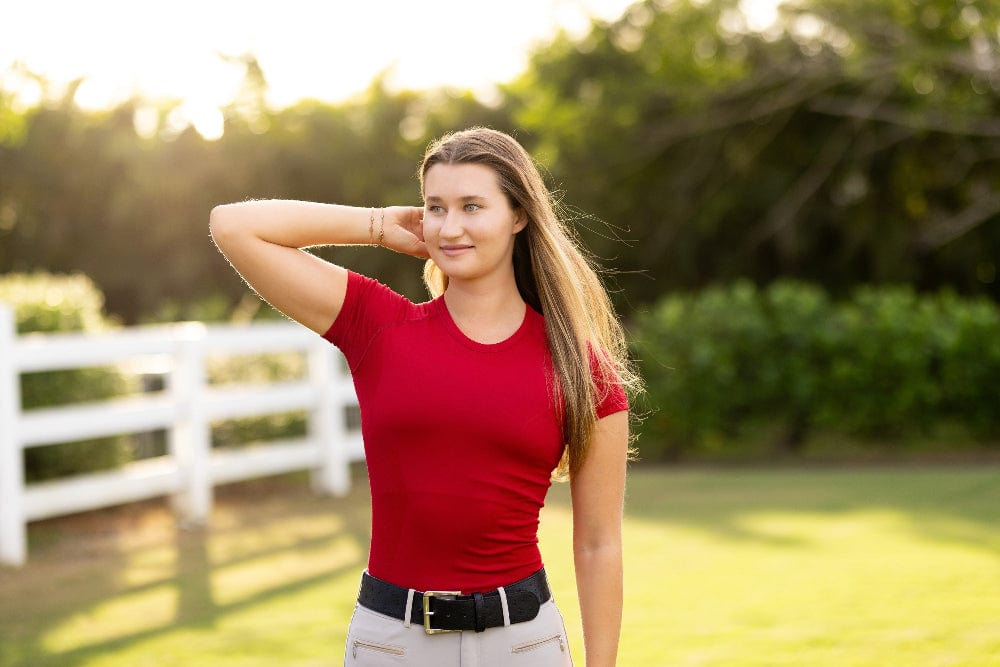 TKEQ Kennedy Seamless 2.0 Short Sleeve - Sour Cherry