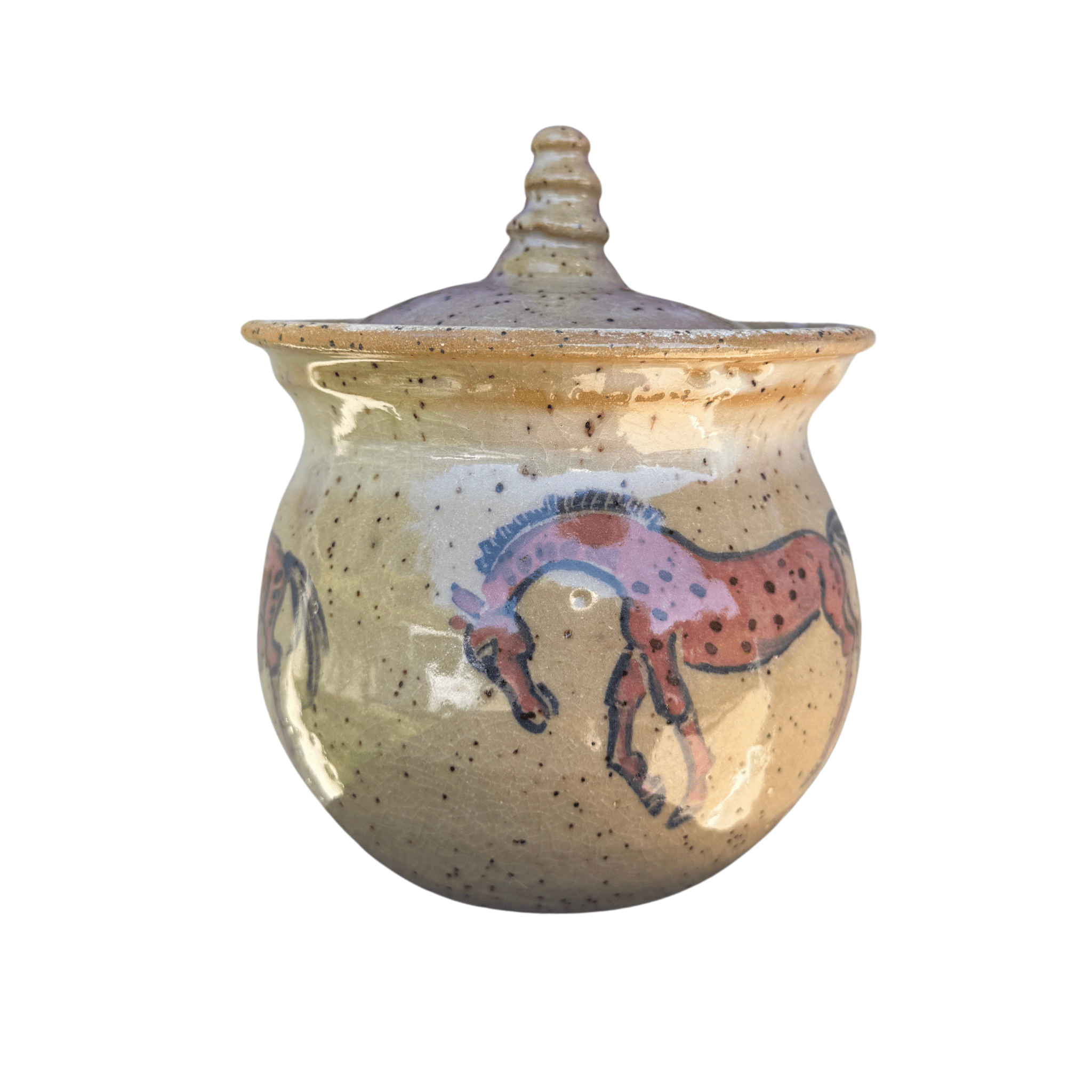 Functional Clay Cookie Jar by Susie Potter