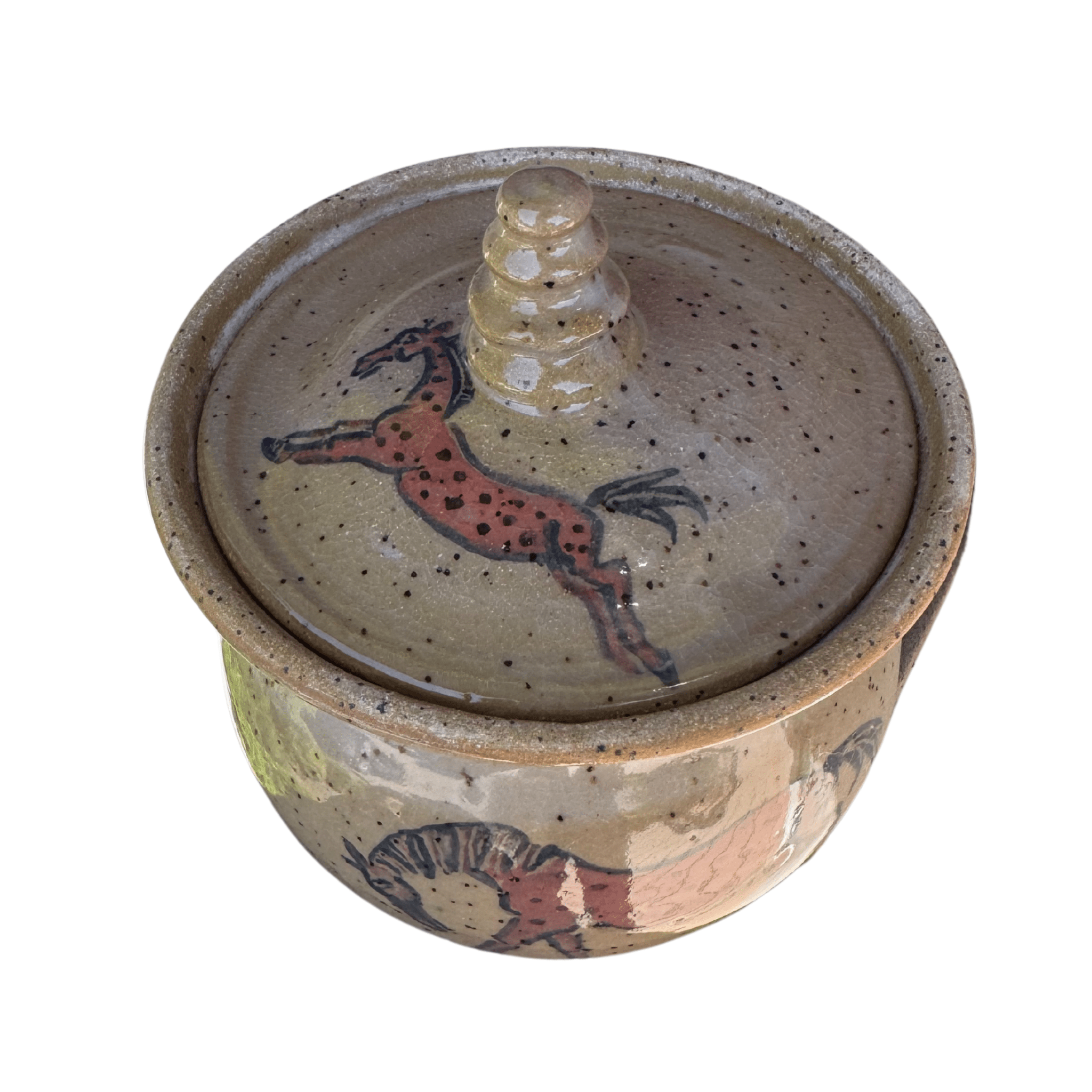 Functional Clay Cookie Jar by Susie Potter