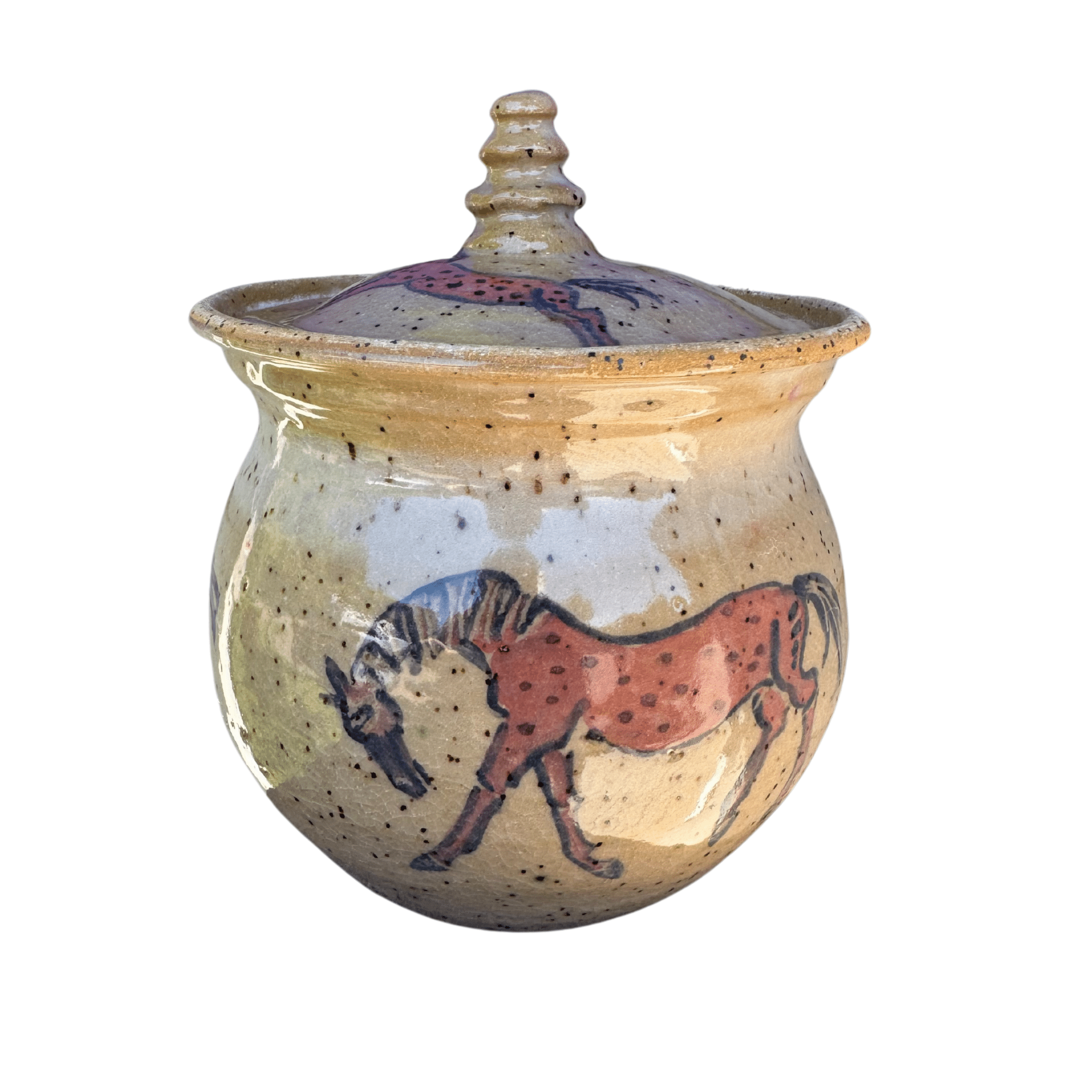 Functional Clay Cookie Jar by Susie Potter