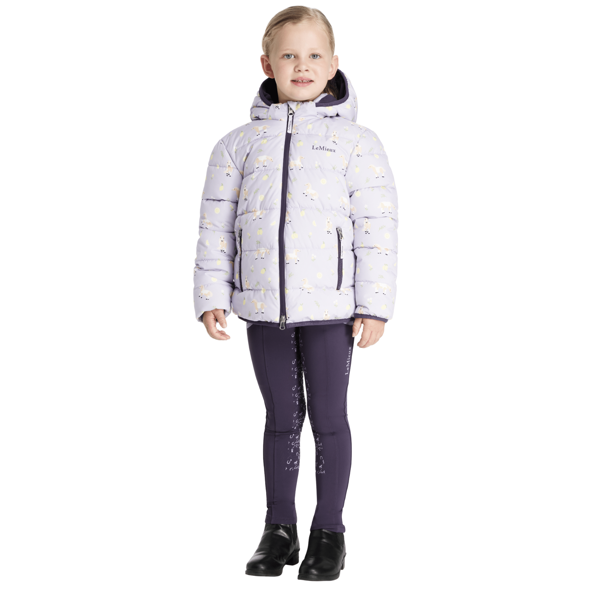 LeMieux Mini Printed Lilo Puffer Jacket
