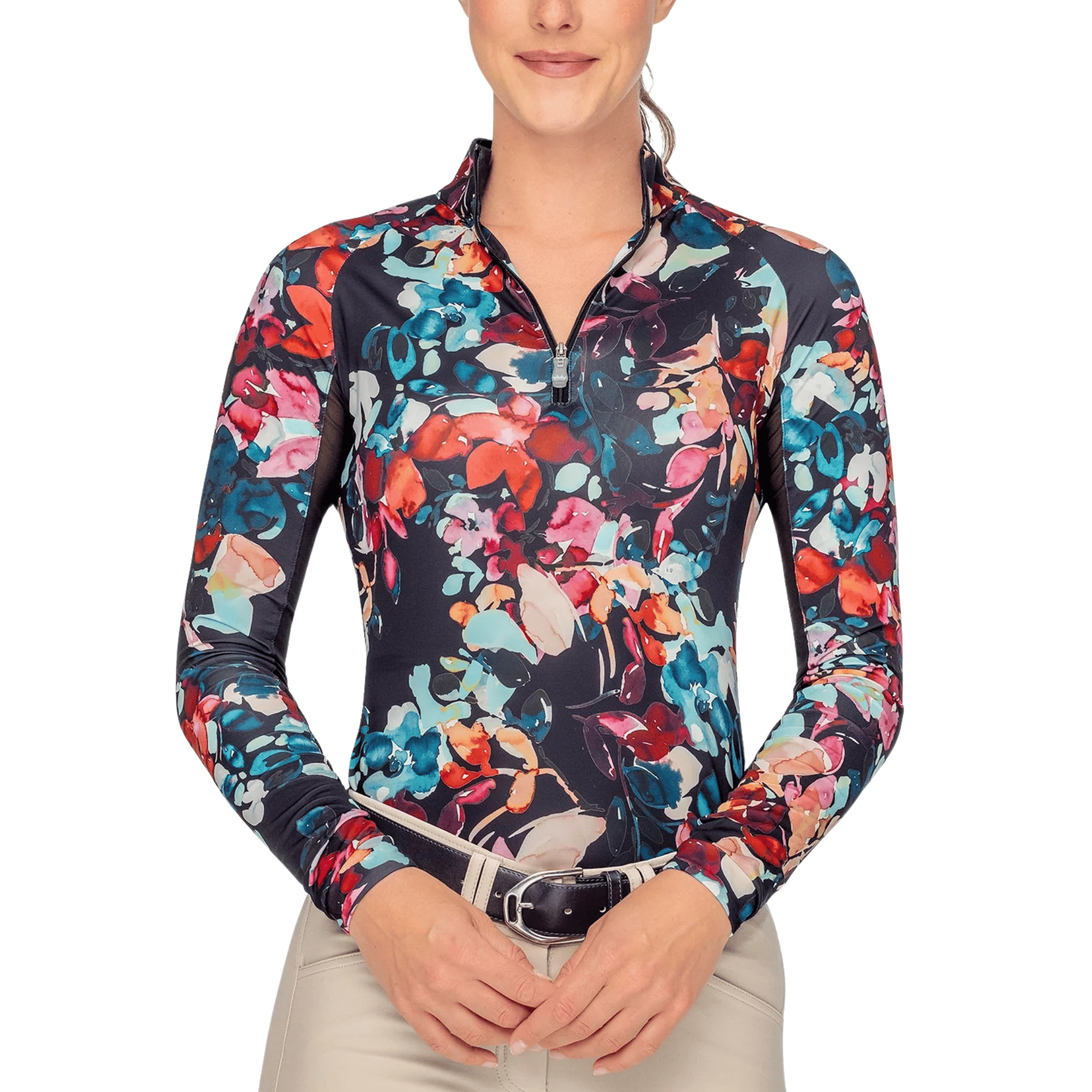 Kastel Denmark Long Sleeve 1/4 Zip Sun Shirt