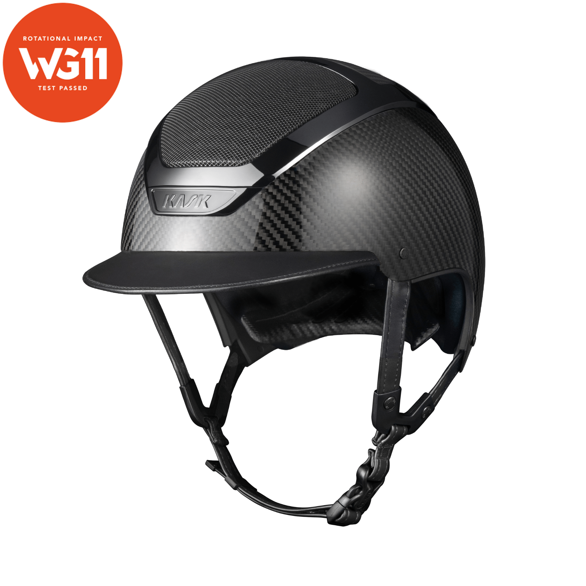 Kask Dogma Carbon Shine Black with Leather Brim 3.0