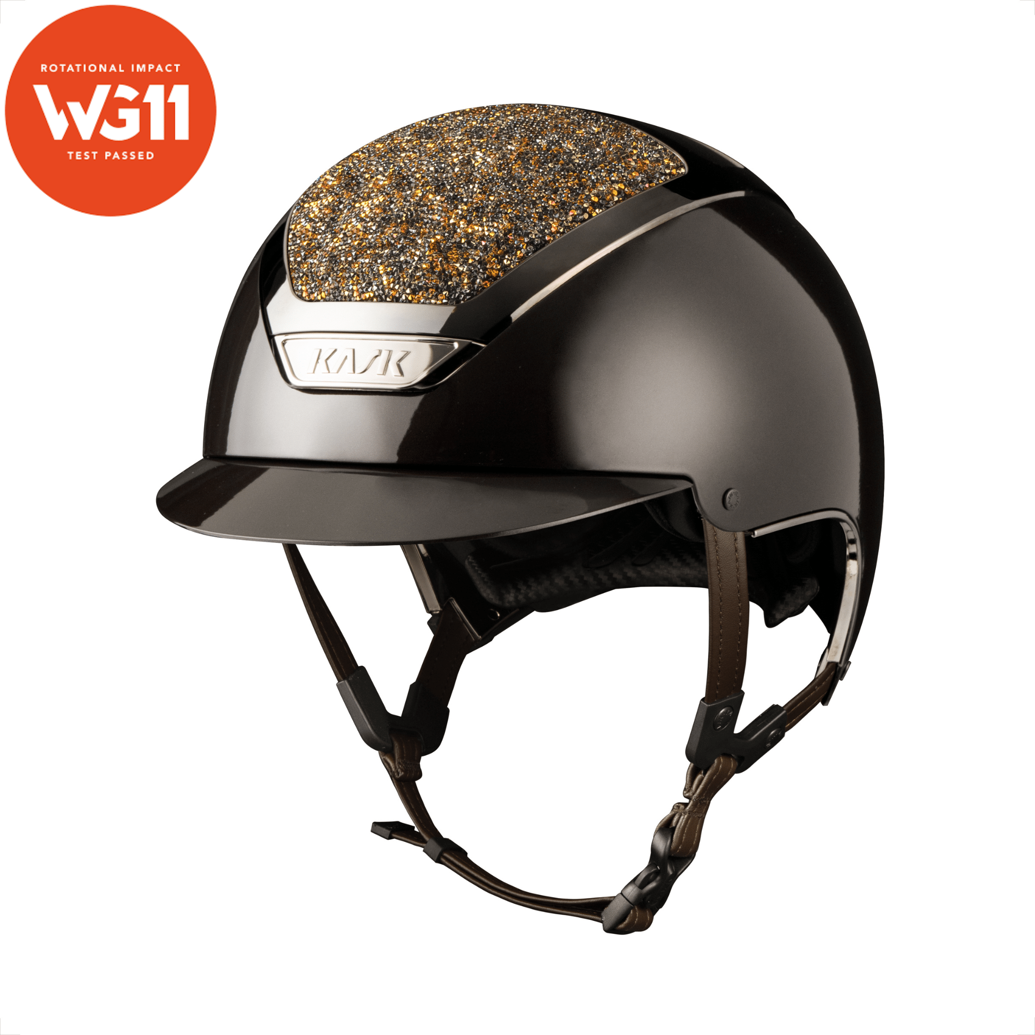 Kask Dogma Pure Shine Epresso Brown & Dune Swarovski Midnight Mixture 3.0