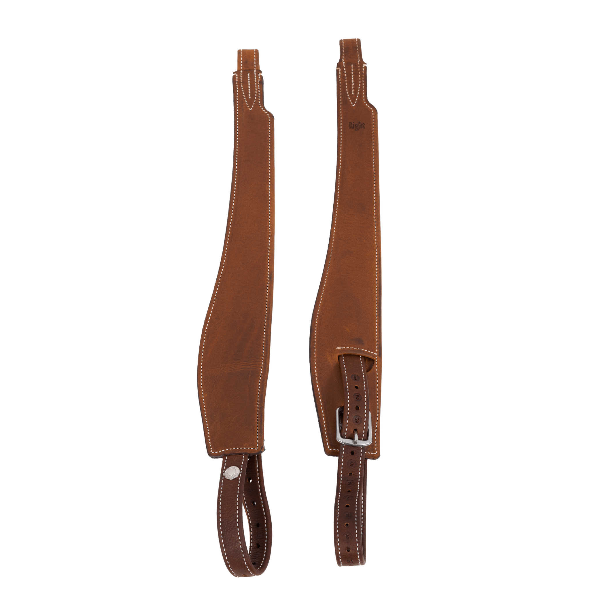 Butet Single Piece Wide Stirrup Leathers
