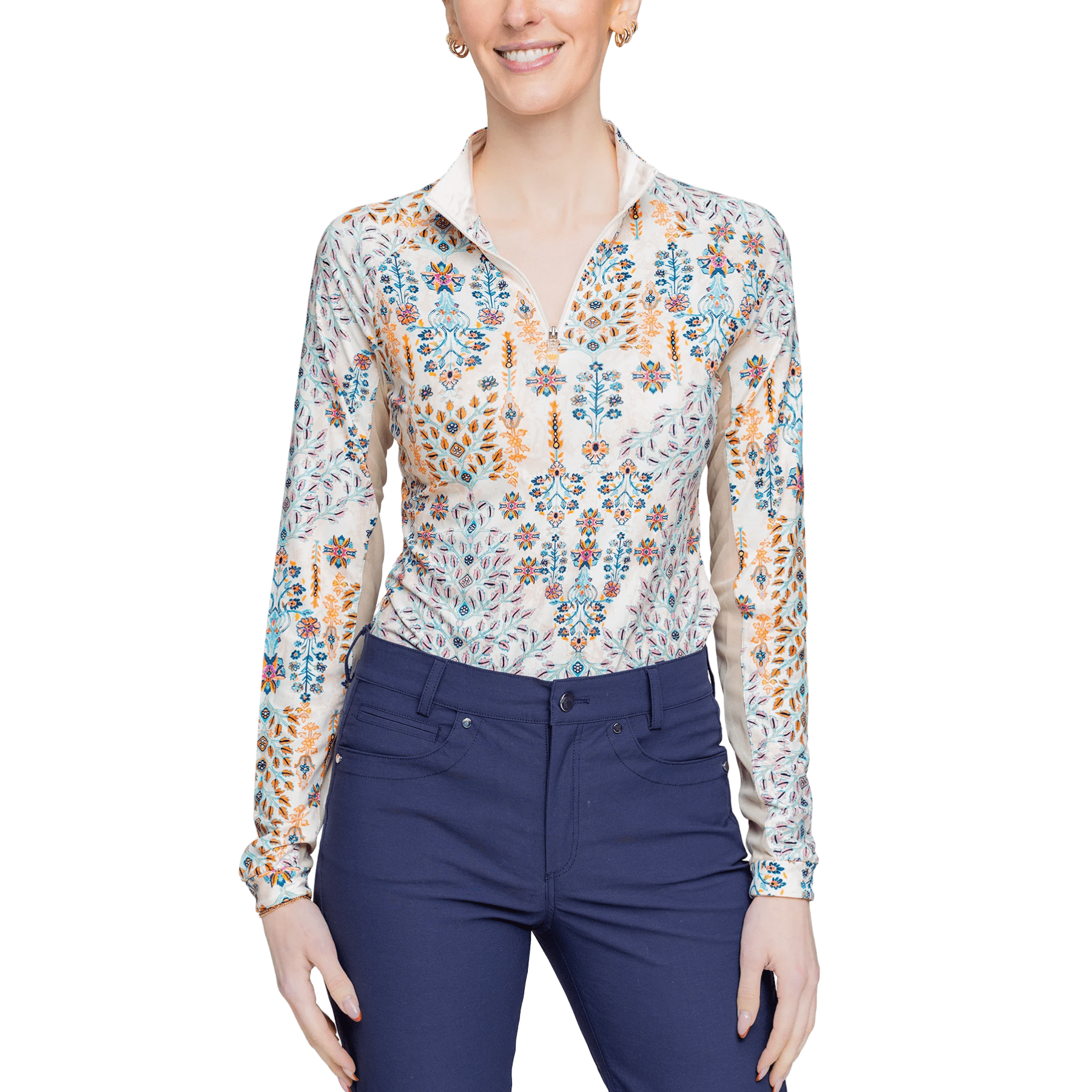 Kastel Long Sleeve 1/4 Zip Sun Shirt