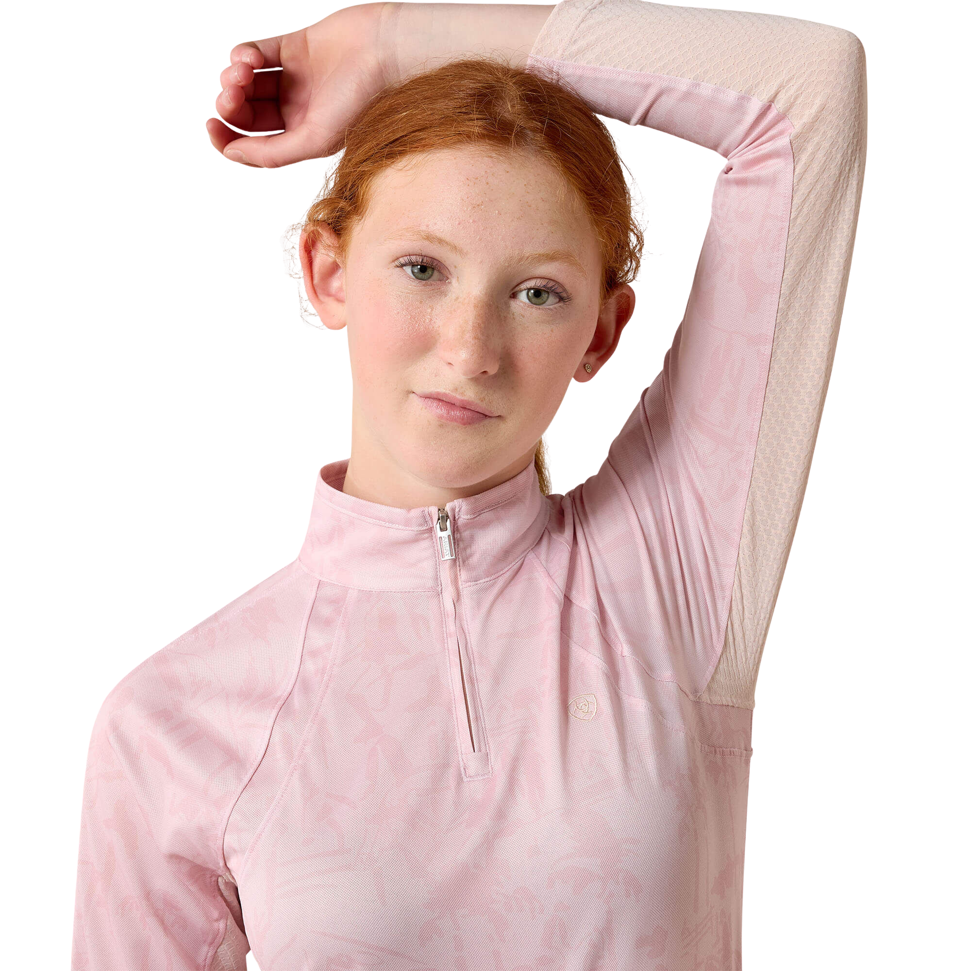 Ariat Juniors Sunstopper 3.0 1/4 Zip Baselayer