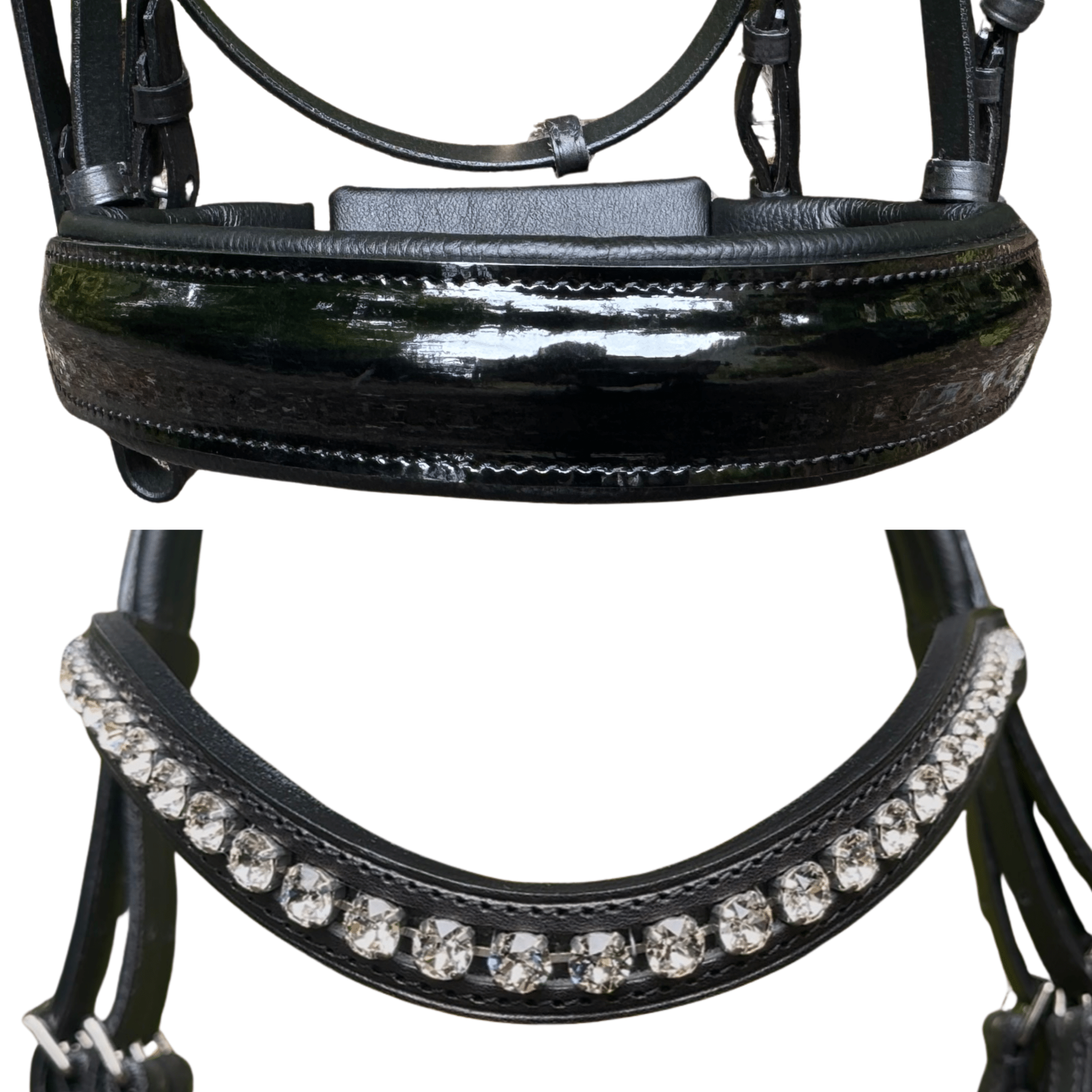Otto Schumacher Elegant Double Bridle with Cutback Caveson