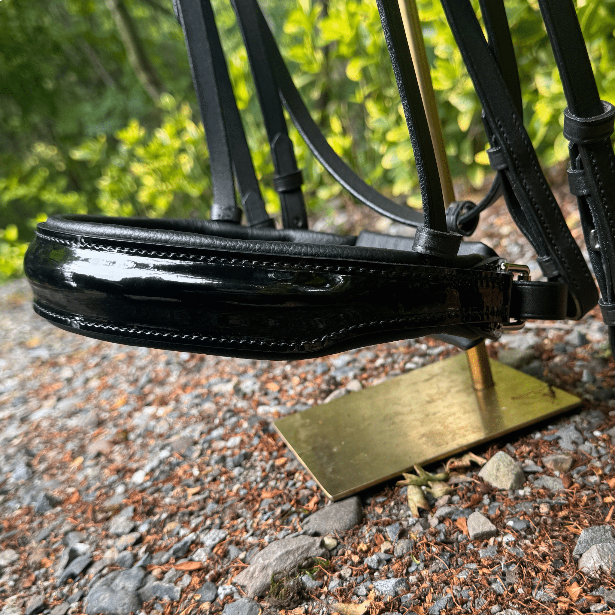 Otto Schumacher Elegant Double Bridle with Cutback Caveson