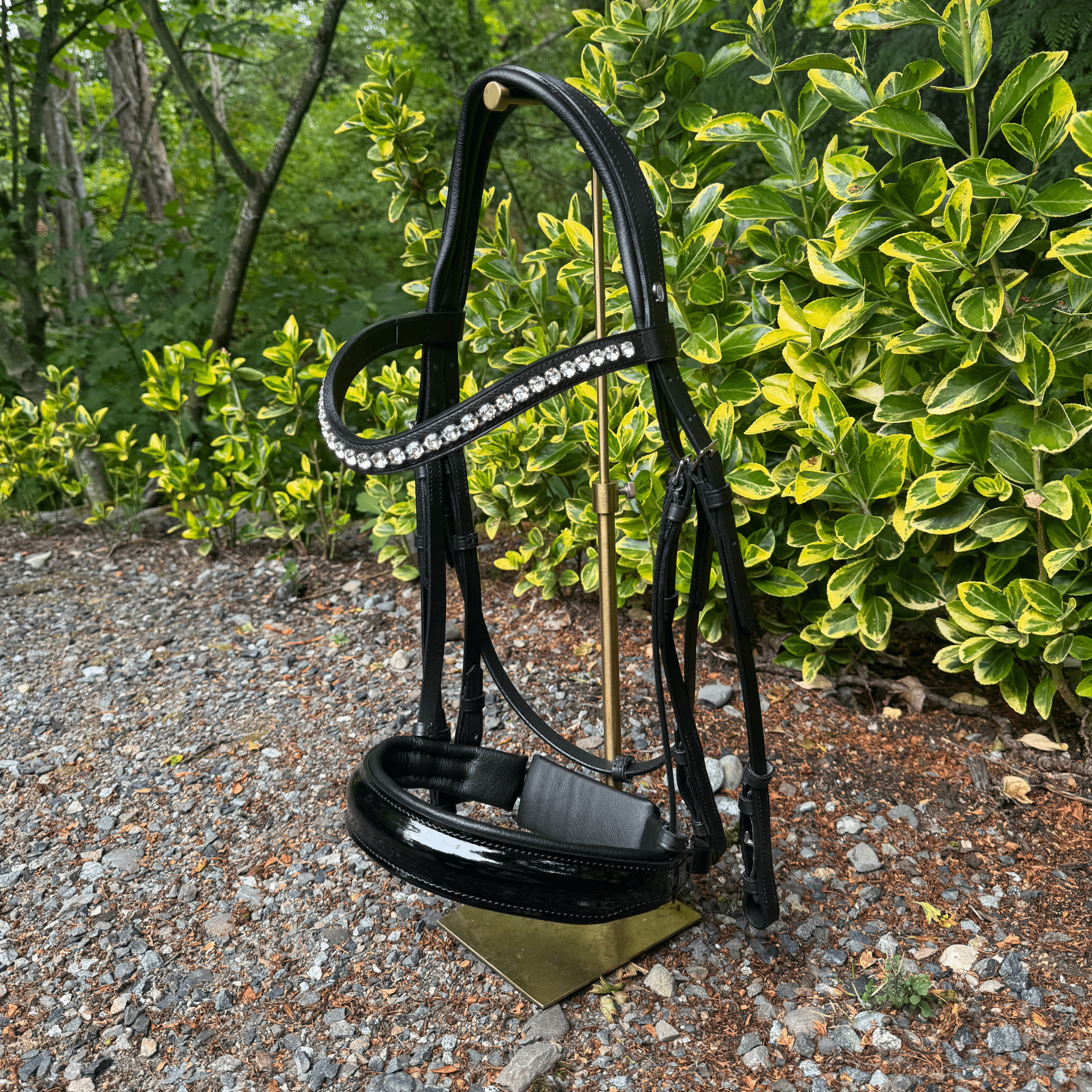 Otto Schumacher Elegant Double Bridle with Cutback Caveson