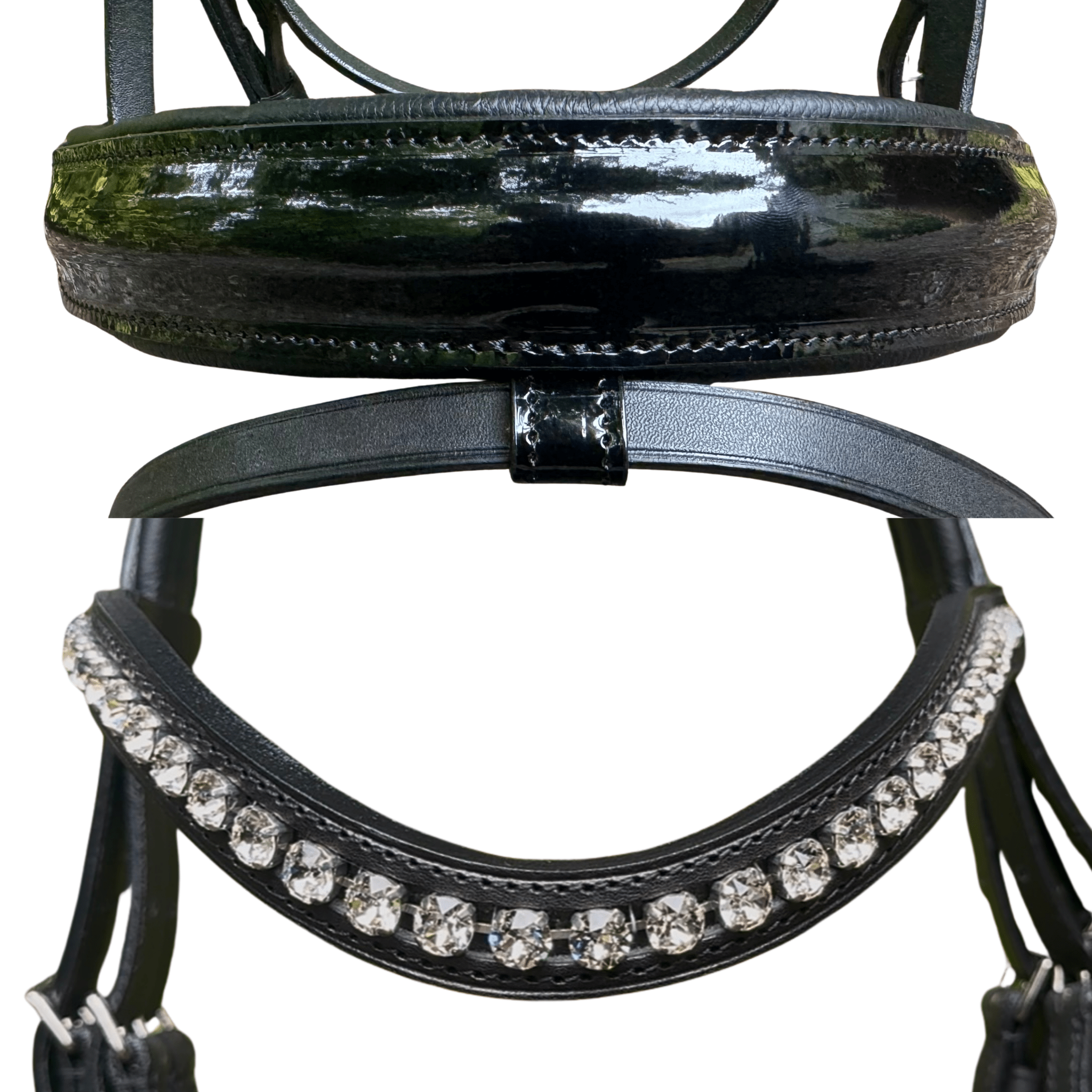 Otto Schumacher Elegant Snaffle Bridle with Cutback Caveson