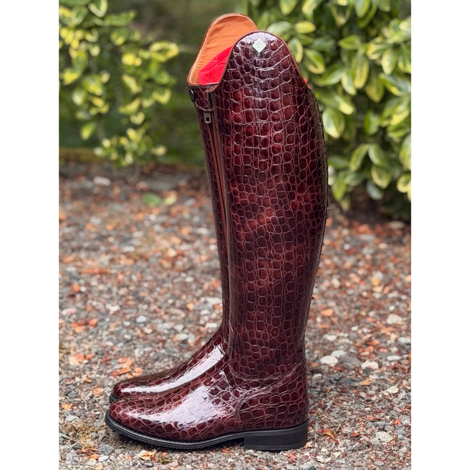 DeNiro Raffaello Dressage Boot - Lucido Sfumato Cocco with M5 - 37 MC/L