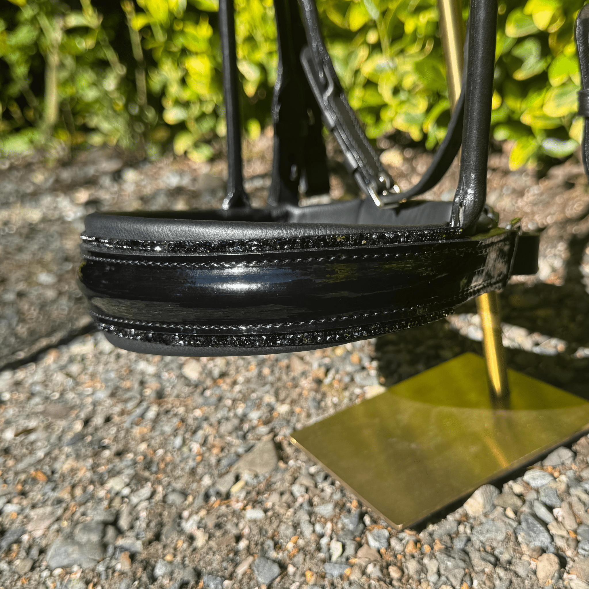 Otto Schumacher Munchen Feel Good Roundstyled Double Bridle Rivoli XL 12mm Silver Night Brow