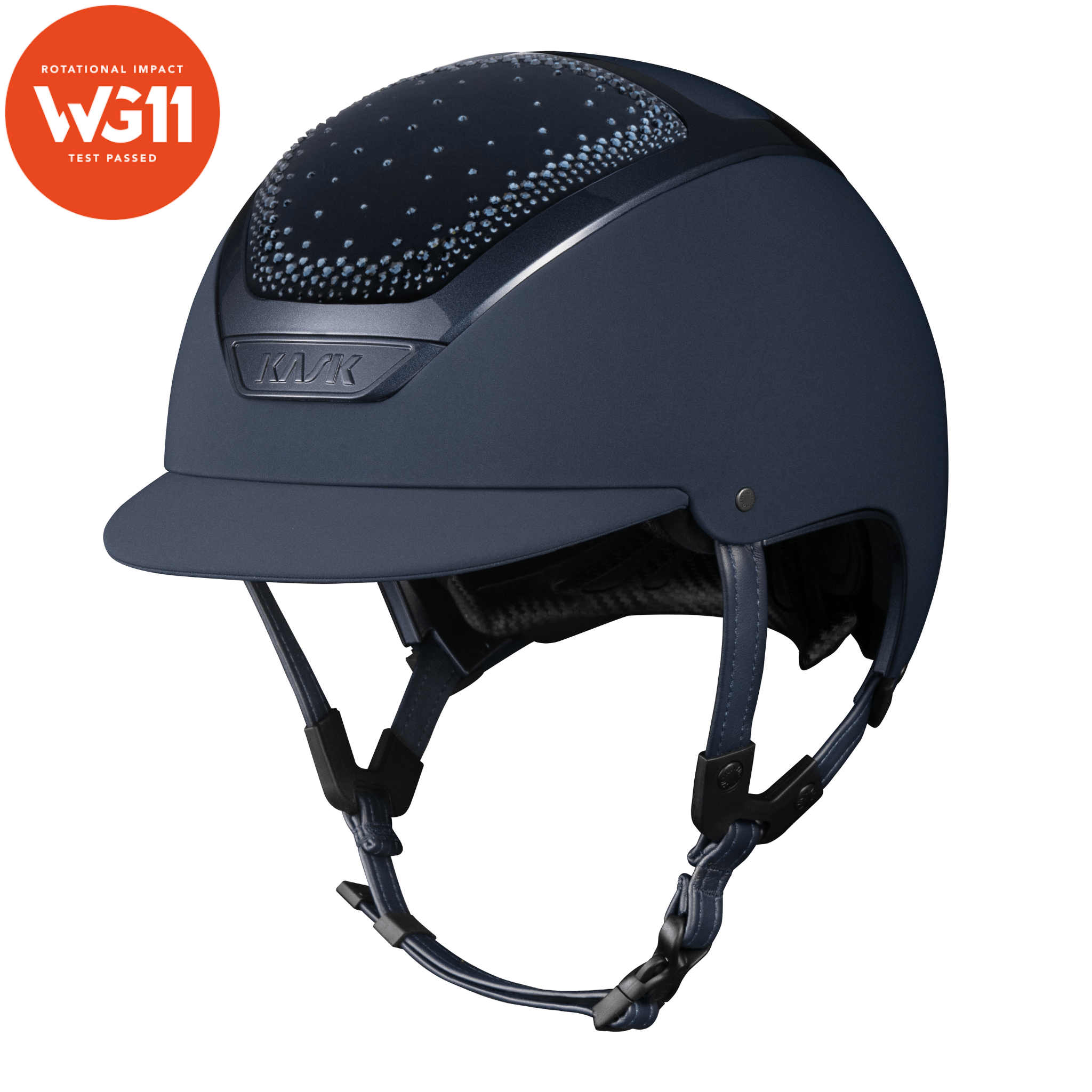 Kask Dogma Chrome Navy & Montana Swarovski In-Out 3.0