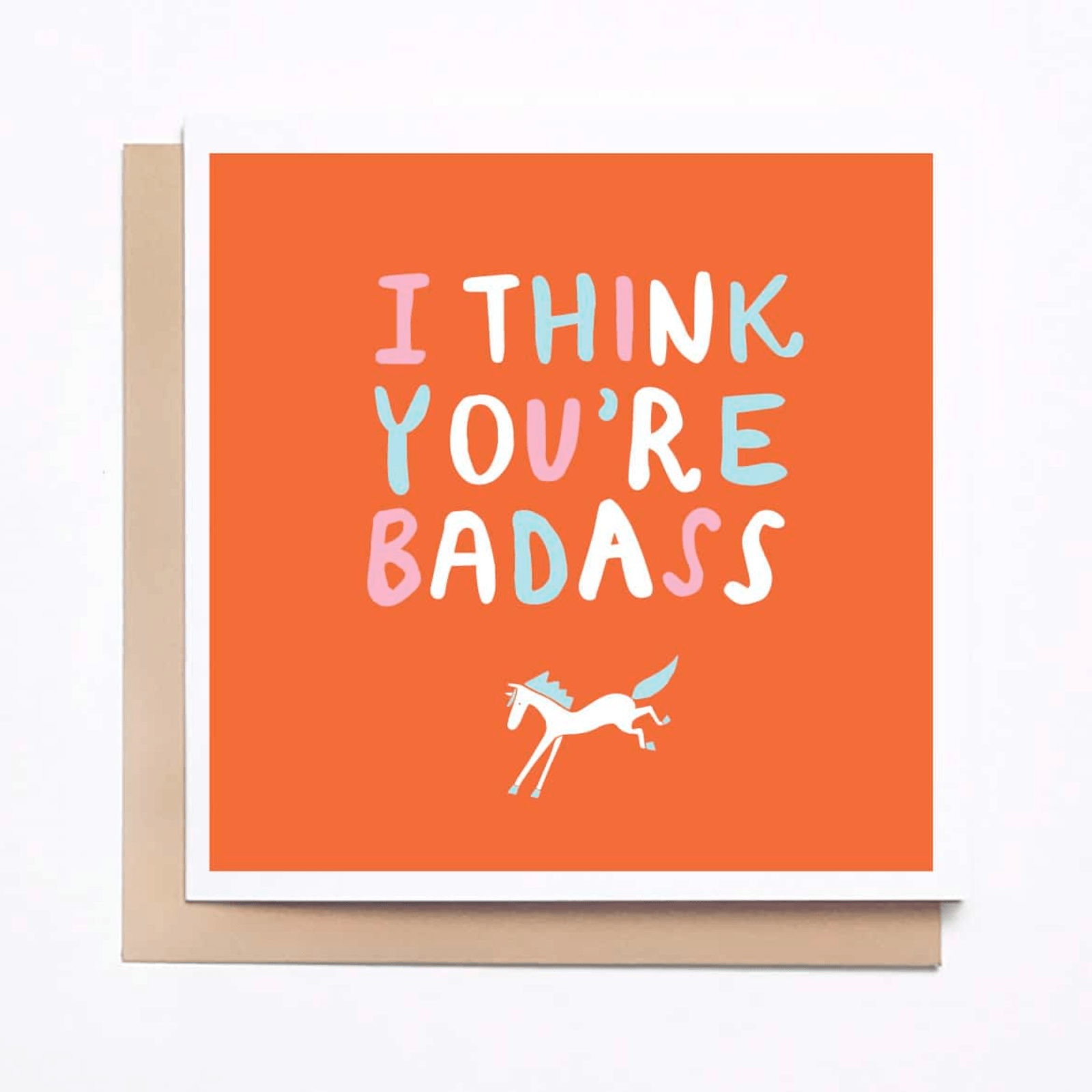 Mare Modern Goods You're Badass Card