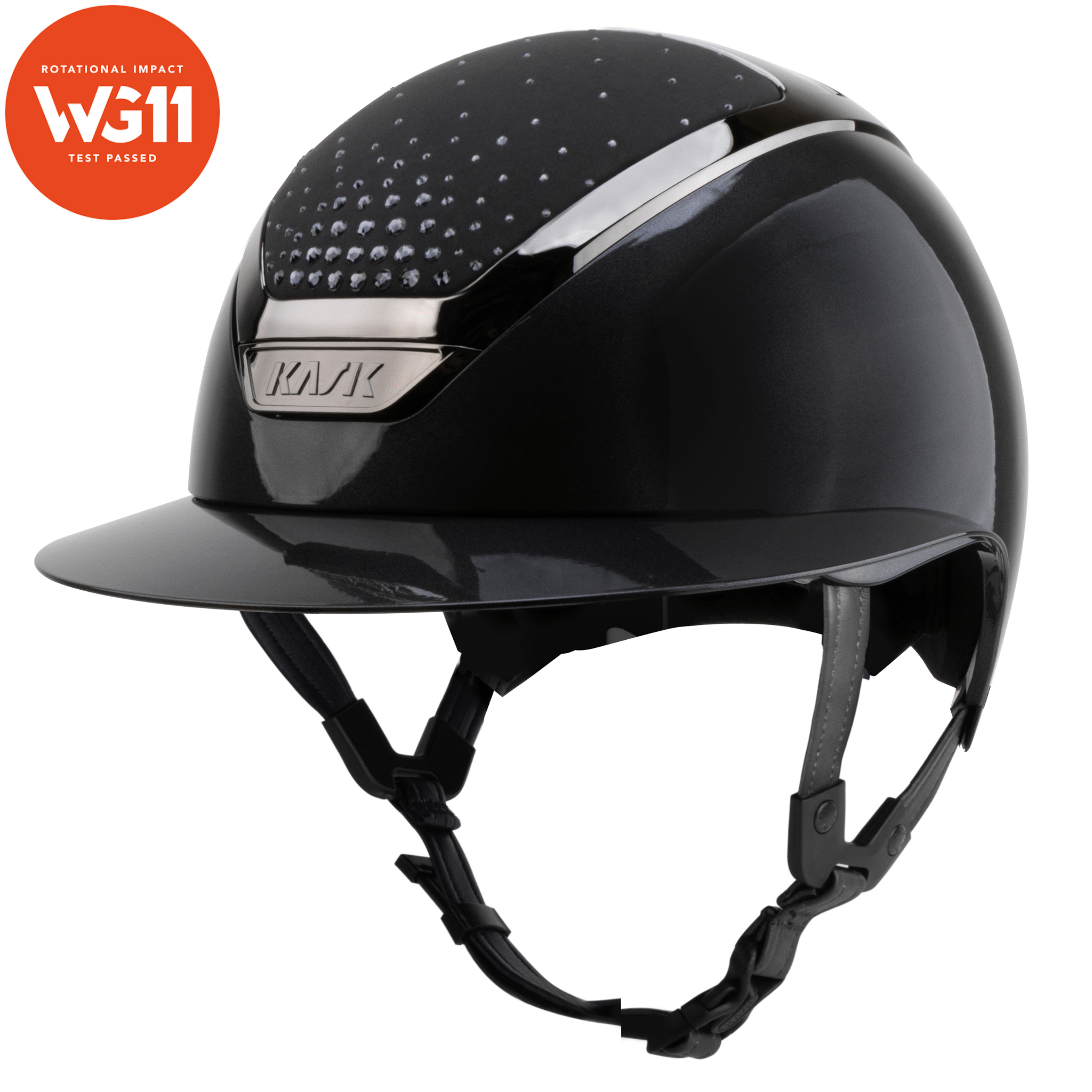 Kask Star Lady Pure Shine Anthracite & Graphite Swarovski Passage 3.0