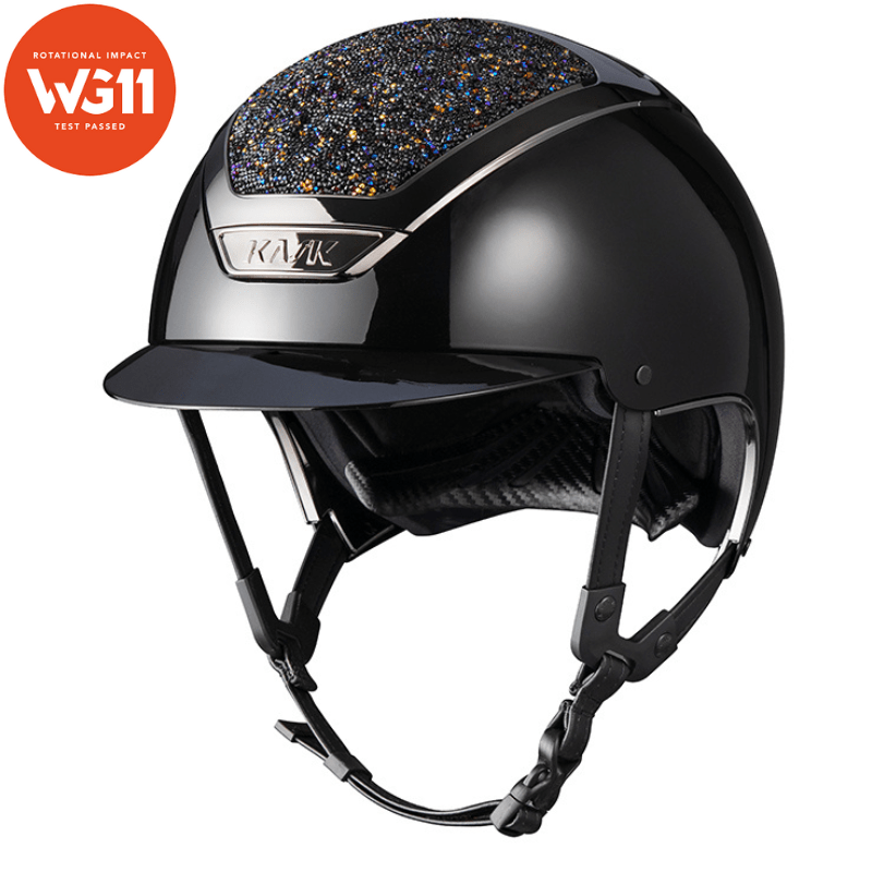 Kask Dogma Pure Shine Black & Volcano Swarovski Midnight Mixture 3.0