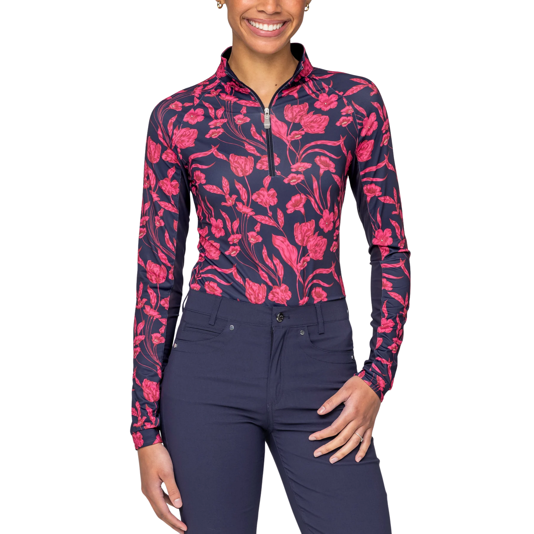 Kastel Denmark Long Sleeve 1/4 Zip Sun Shirt