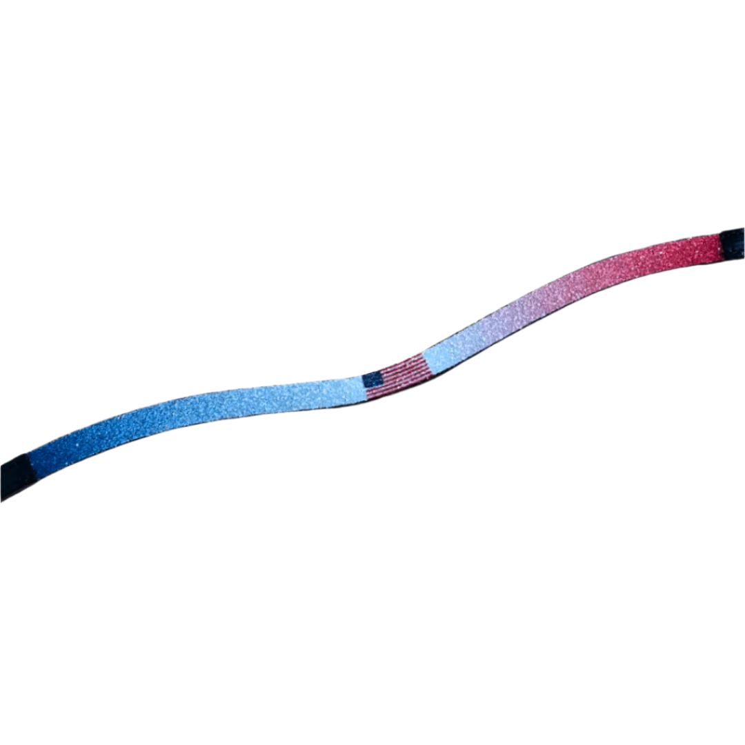 Otto Schumacher USA Flag Browband - For Double Bridle