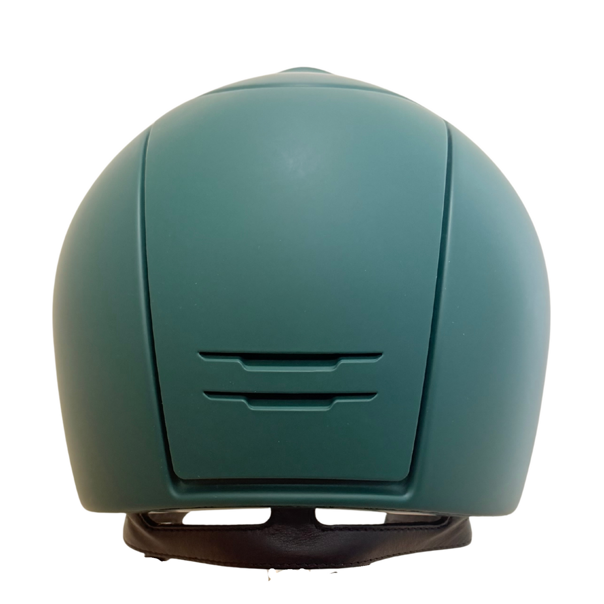 KEP Cromo 2.0 Textile Green Jaguar with Black Satin Cross Front Insert Helmet