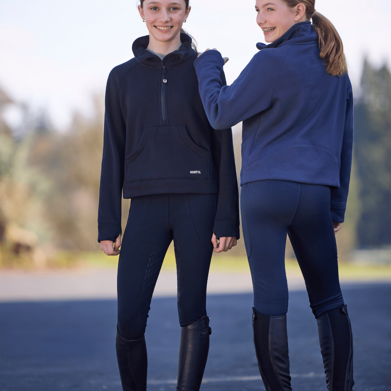 Kerrits Juniors Fusion Full Leg Clinic Tight
