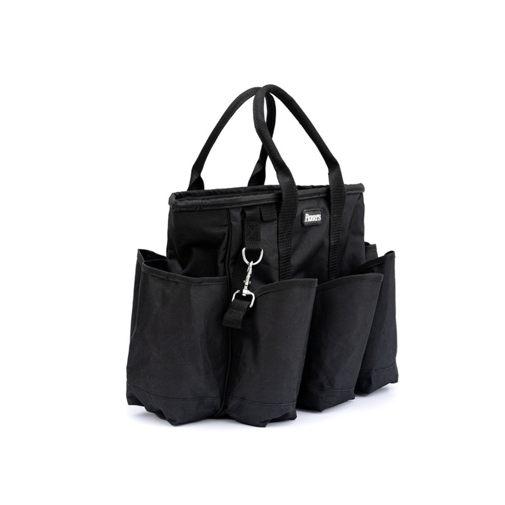 Black grooming tote