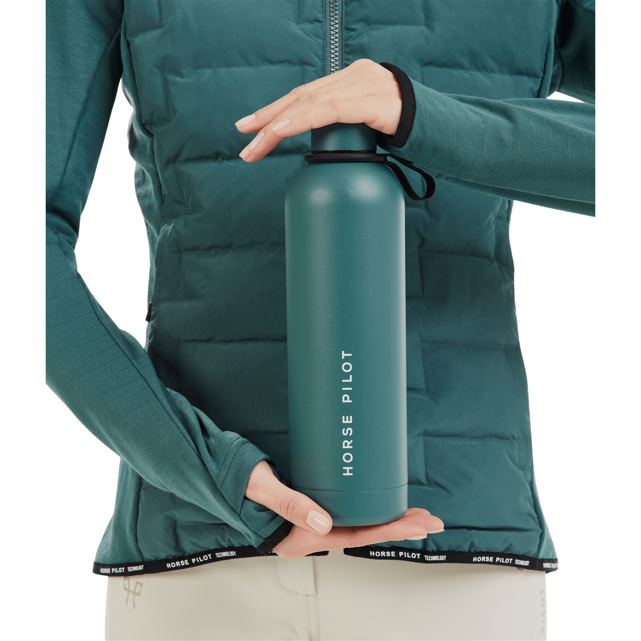 Horse Pilot Insulated Water Bottle