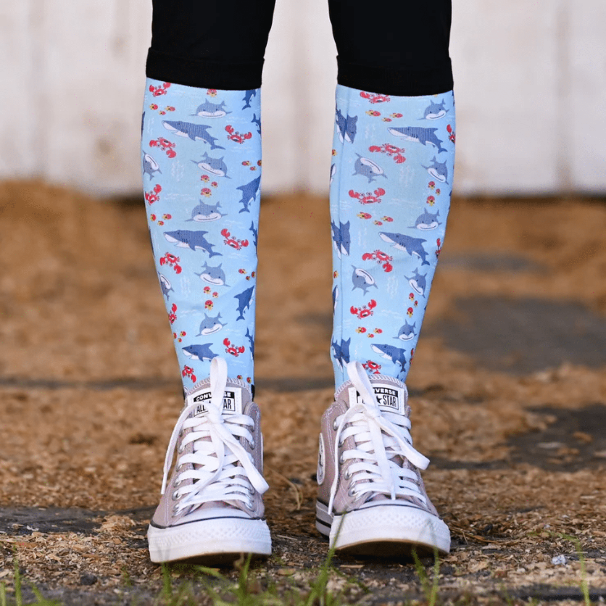 Dreamers & Schemers Junior Knit Socks - Under the Sea