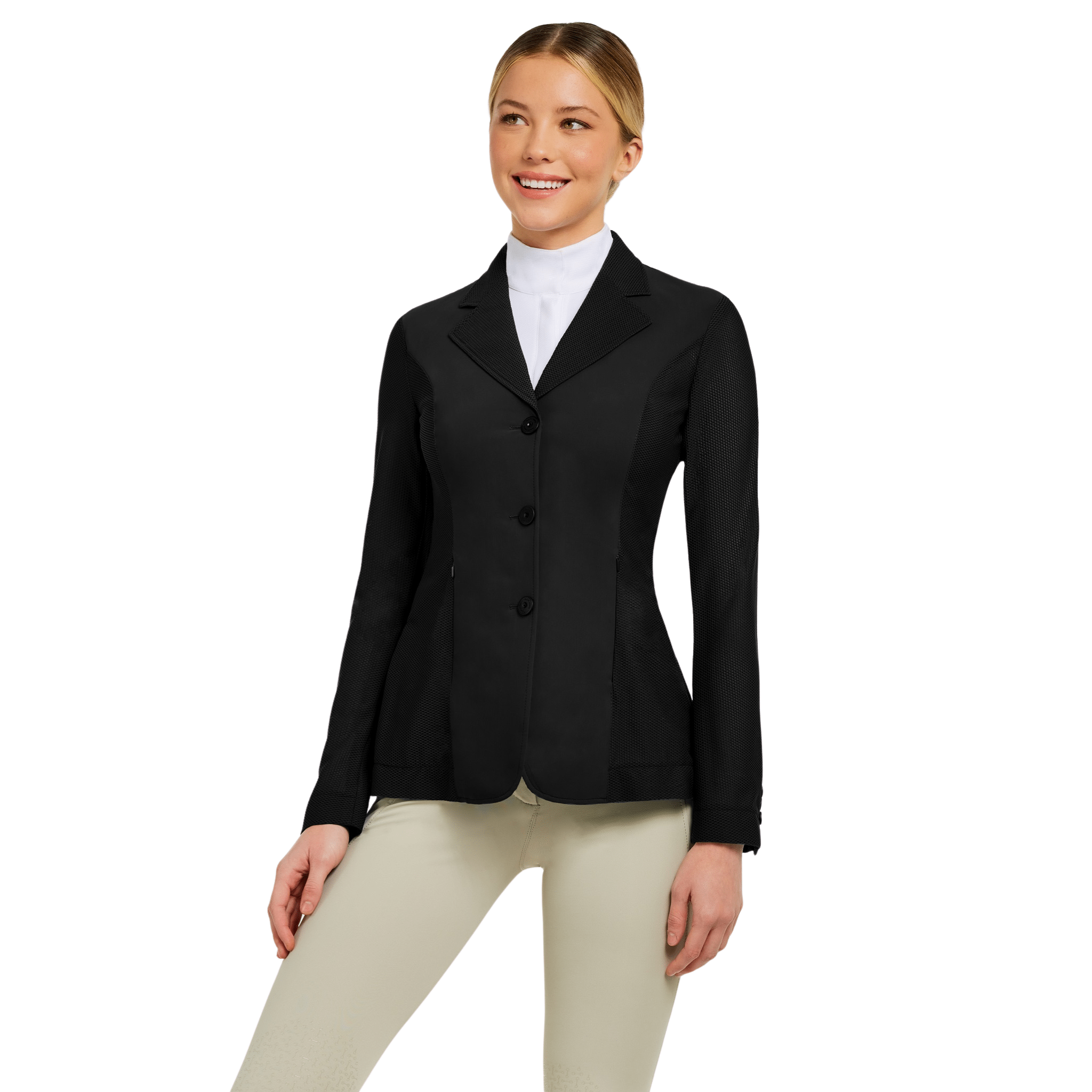 RJ Classics Ladies Harmony Mesh Jacket - Black