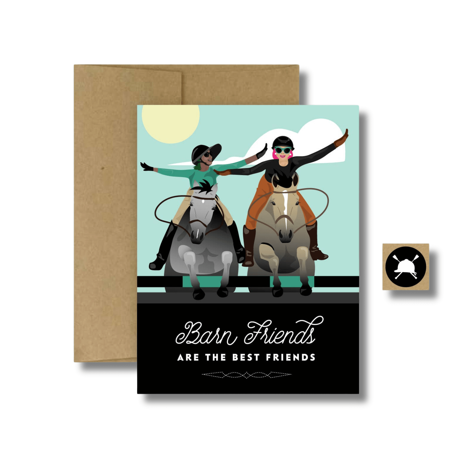 Barn Friends Greeting Card