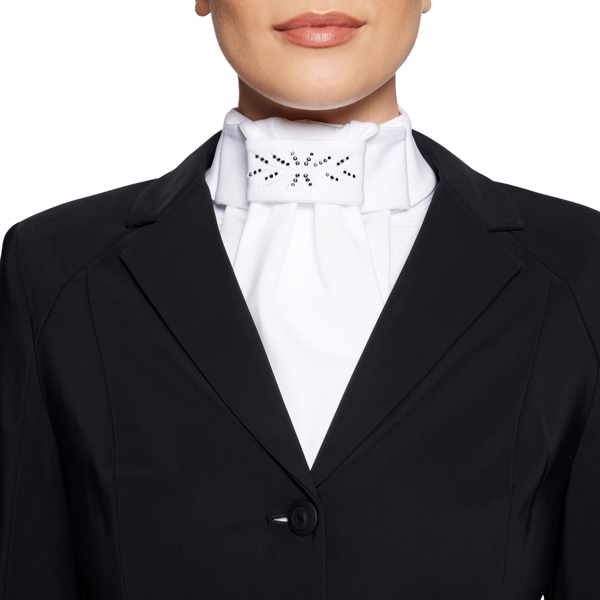 Samshield Plastron Flower Stock Tie