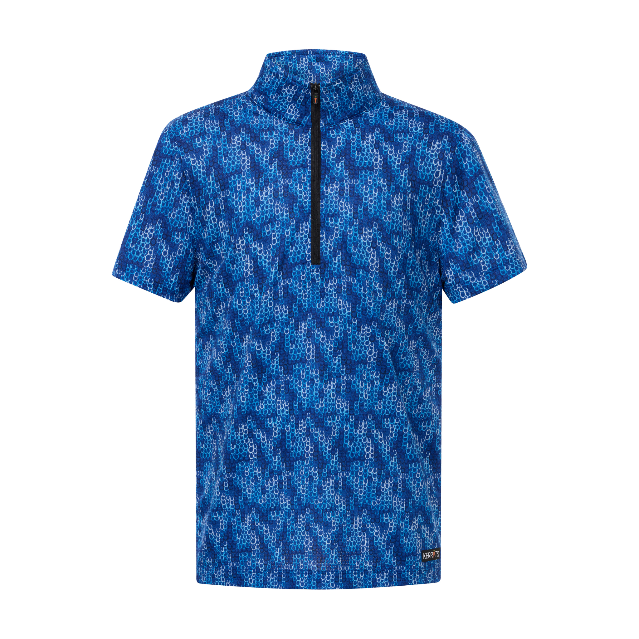 Kerrits Kids Equibreeze Ice Fil Short Sleeve Shirt Oasis Lucky Cascade