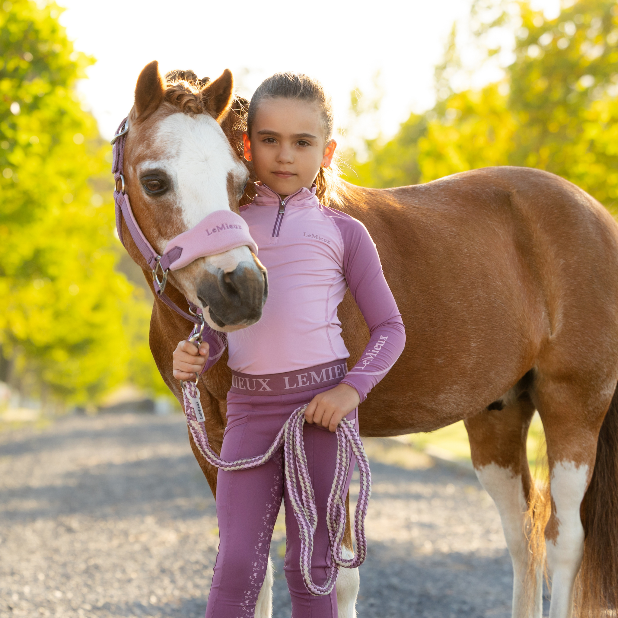 LeMieux Mini Juniors Base Layer Shirt