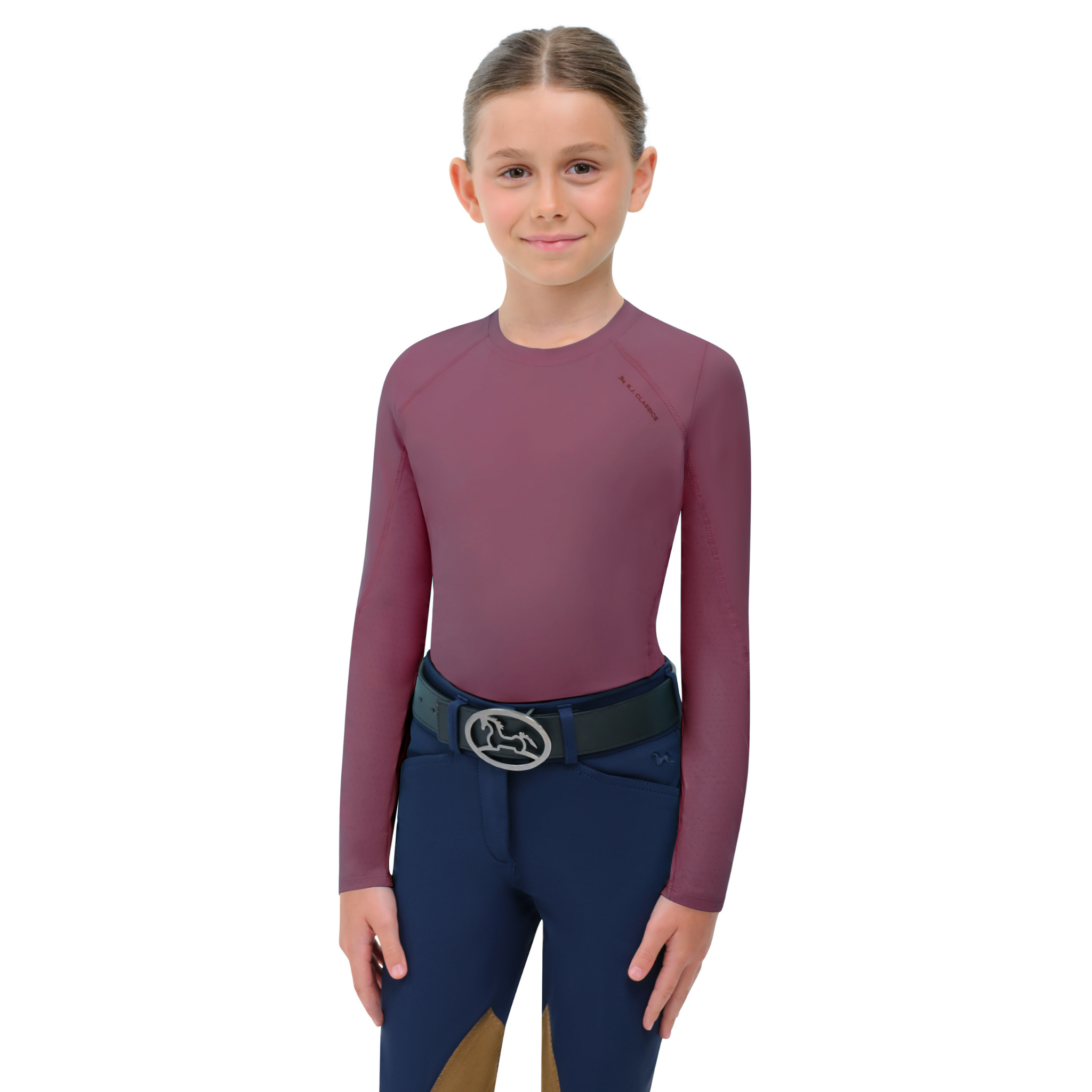 RJ Classics Juniors Jordyn Crew Neck Violet Quartz