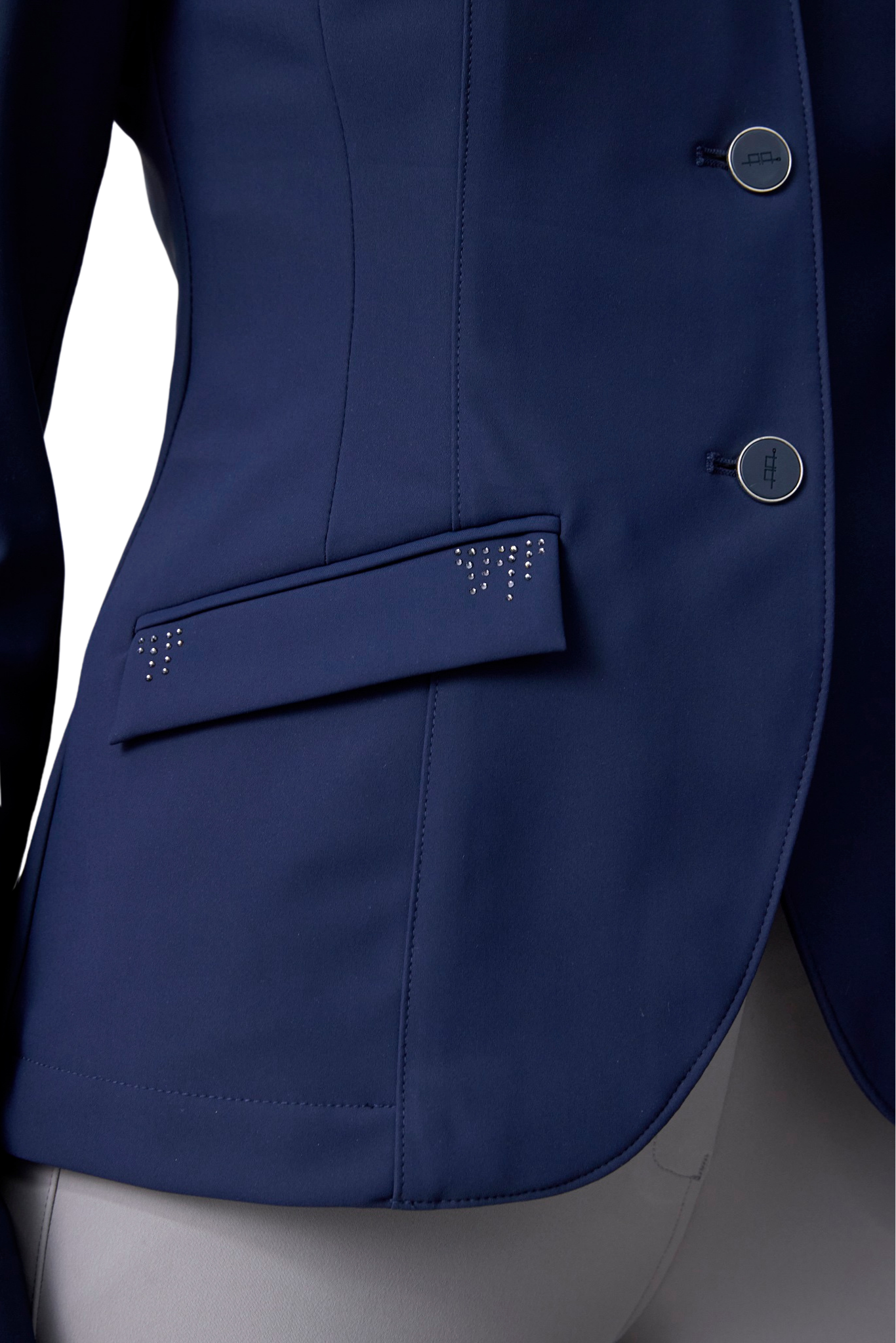 Alessandro Albanese Platinum MotionFlex Pro Crystal Jacket Navy