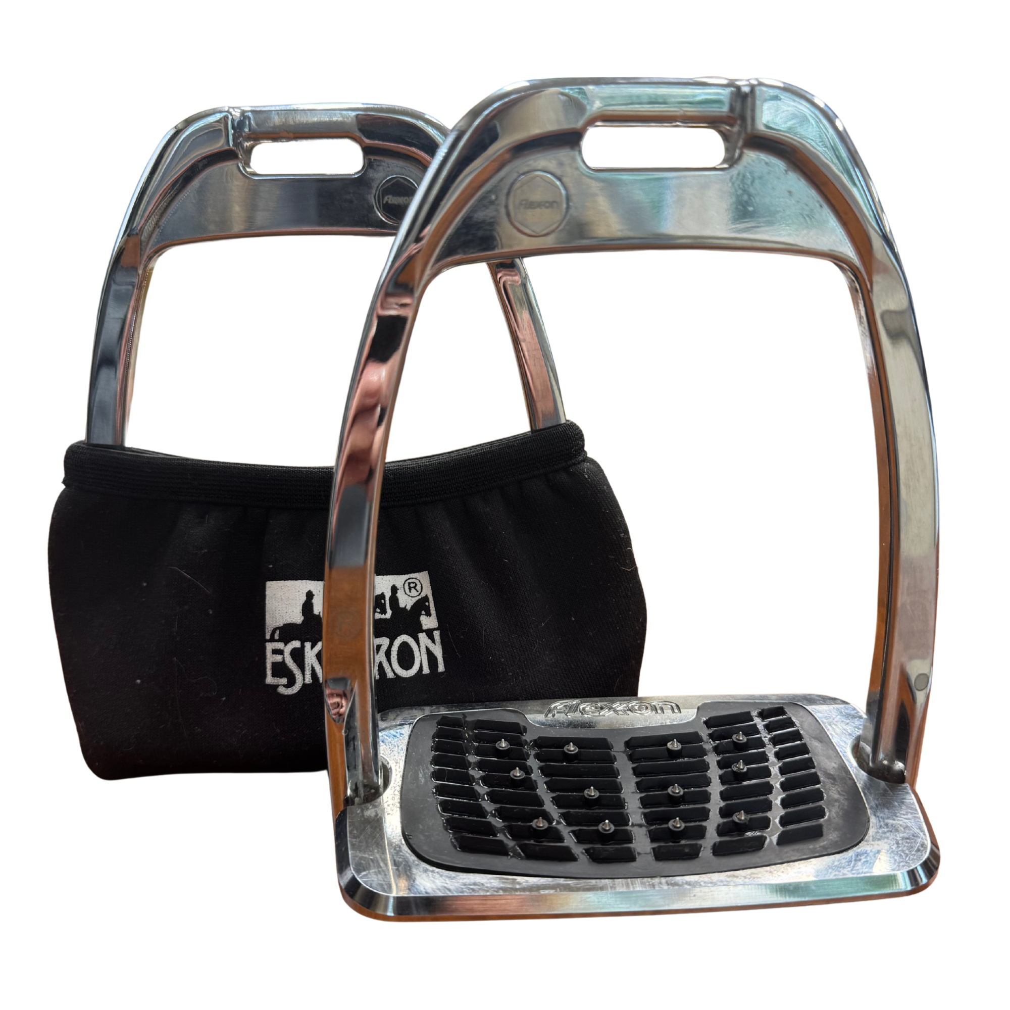 Flex-On Hunter H Stirrup Irons - Used Condition
