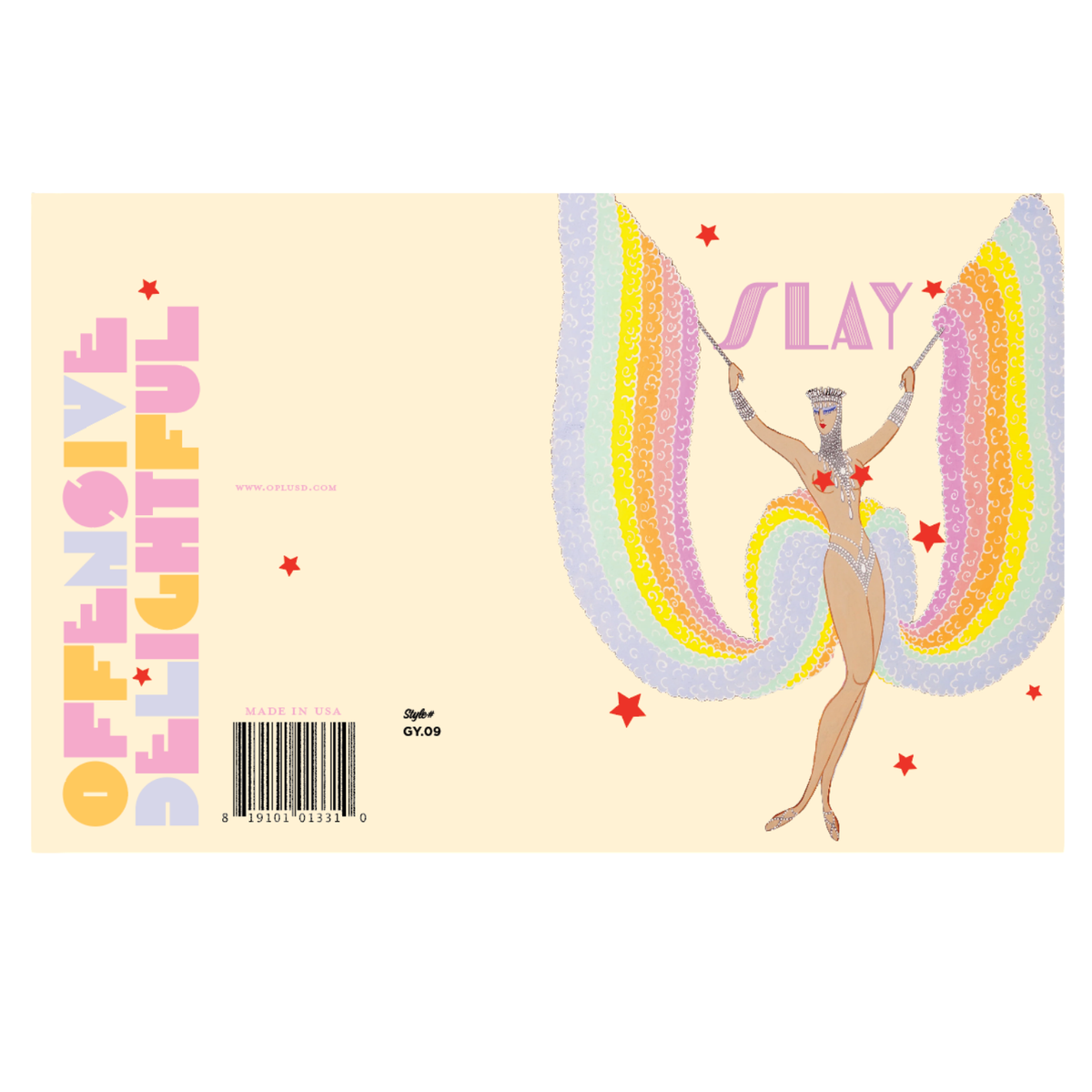 Slay Greeting Card